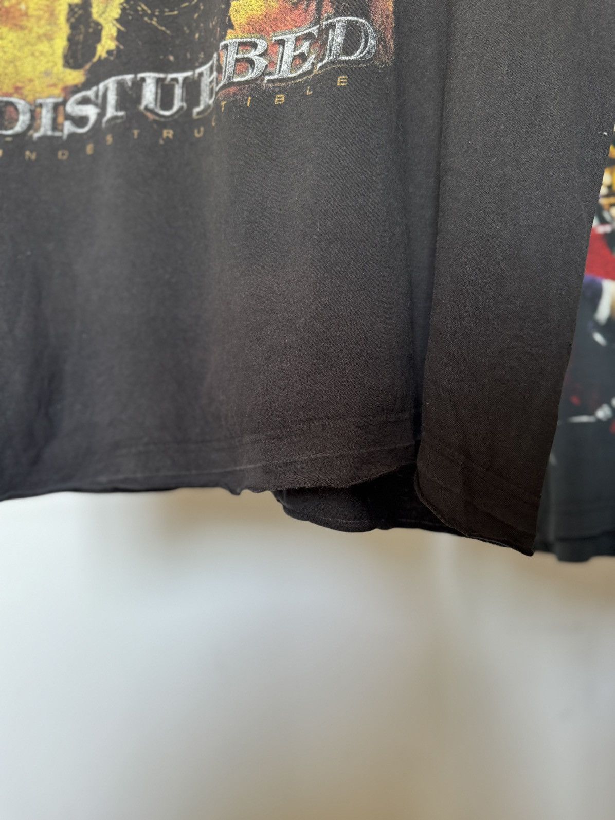 Band Tees Vintage 2008 Disturbed Indestructible Faded Band T Shirt Size US M / EU 48-50 / 2 - 3 Thumbnail