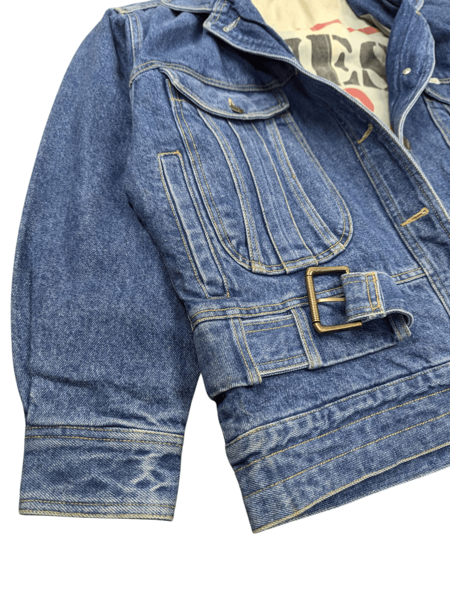 Georges Marciano Vintage 90s Georges Marciano By Guess Denim Jacket Size US M / EU 48-50 / 2 - 4 Thumbnail