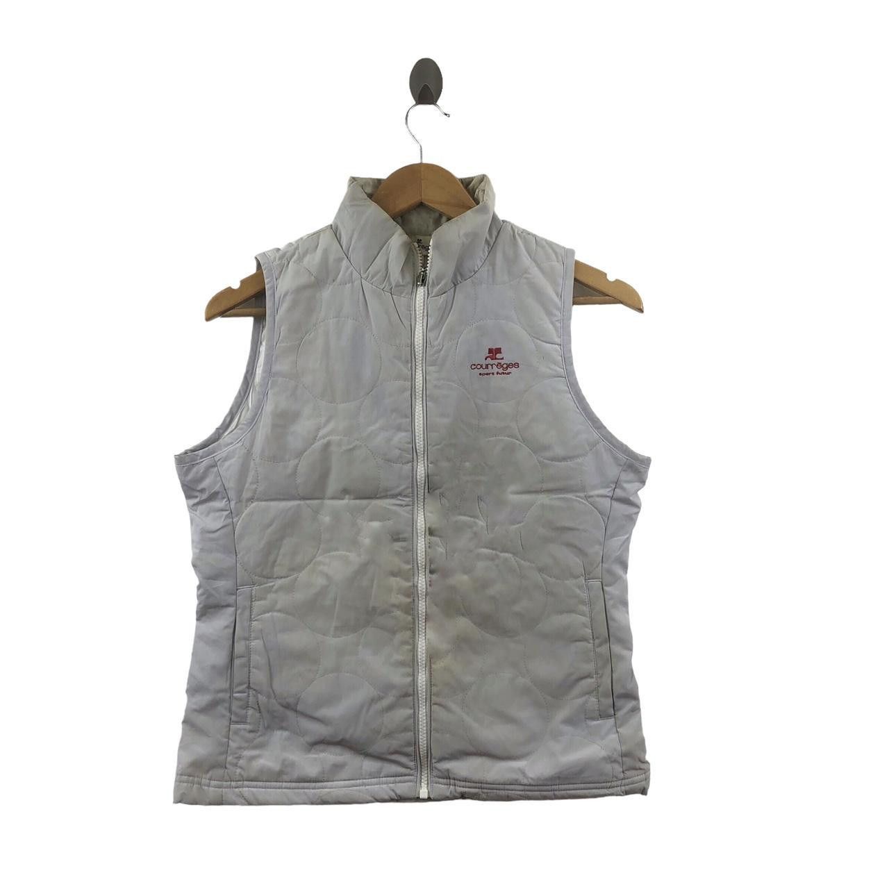 Courreges COURREGES PARIS Sport Futur Quilted Puffer Vest Jacket Size S / US 4 / IT 40 - 1 Thumbnail