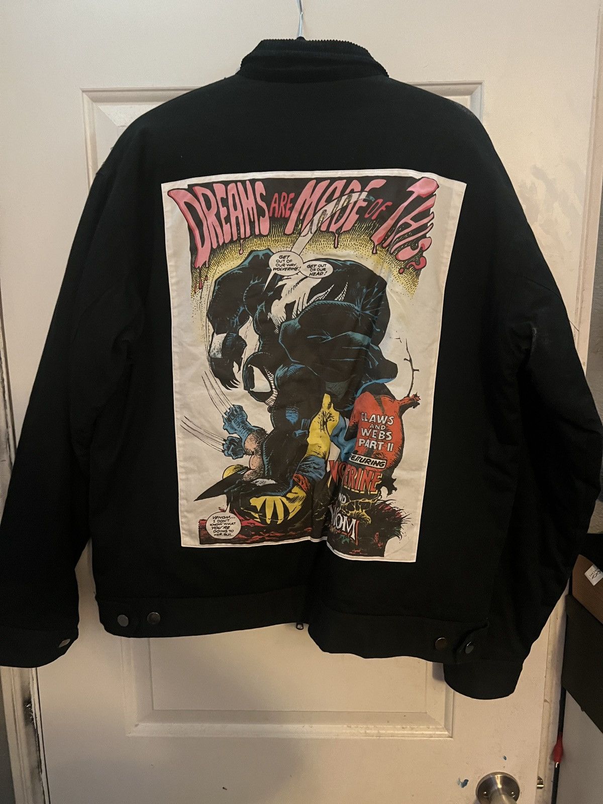 Brain Dead × Marvel Comics Brain Dead Marvel jacket size large 