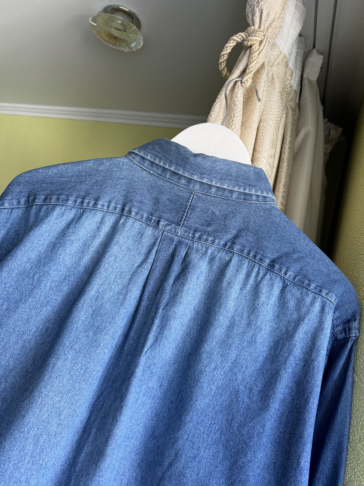 Polo Ralph Lauren Vintage 90s Polo Ralph Lauren Blaire Denim Shirt Button Up Size US XL / EU 56 / 4 - 13 Thumbnail