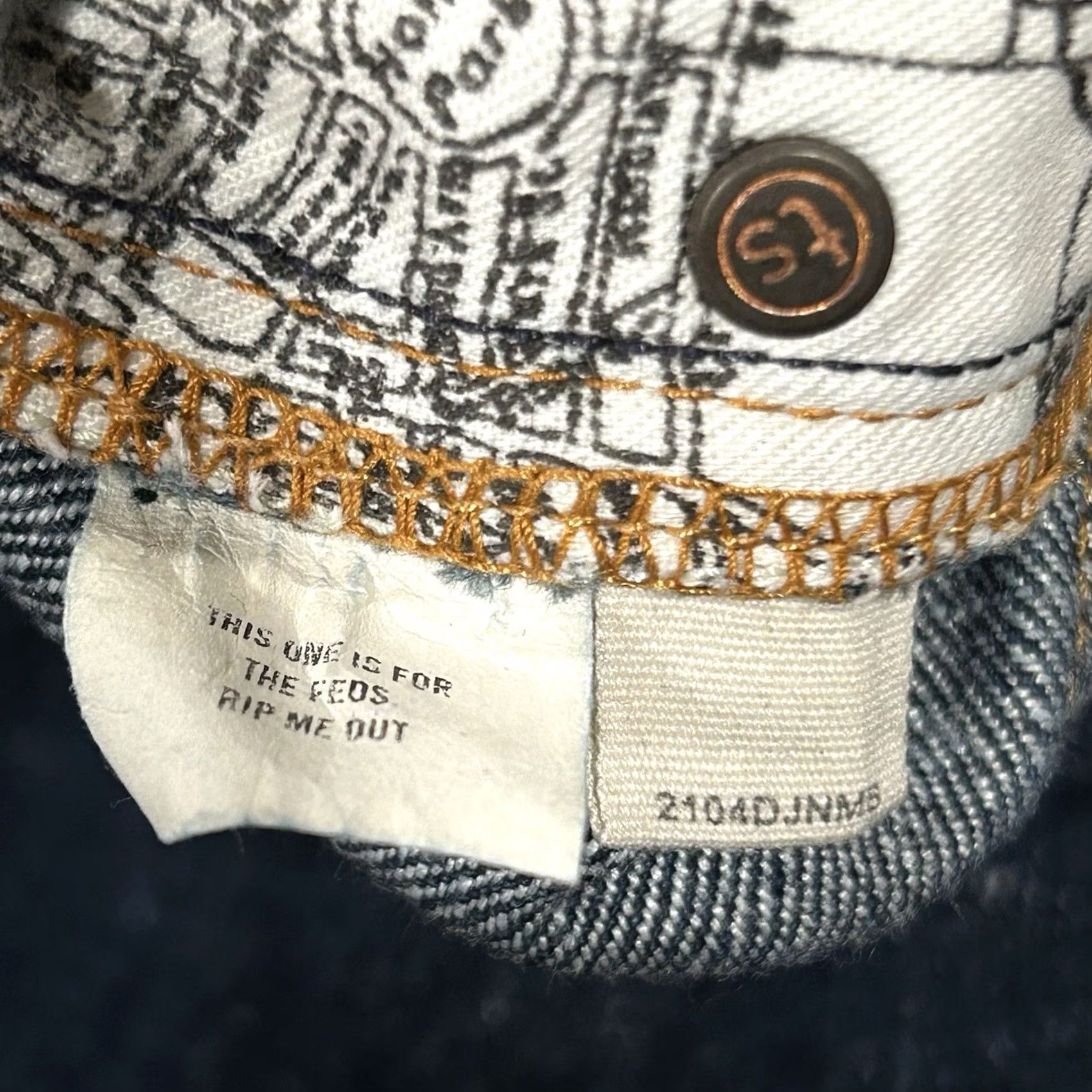 Taylor Stitch Taylor Stitch The Slim Jean Mid Wash Organic Selvedge Men’s 31 Jeans Slim Dark Blue 5-Pocket Mens Size US 31 - 6 Thumbnail