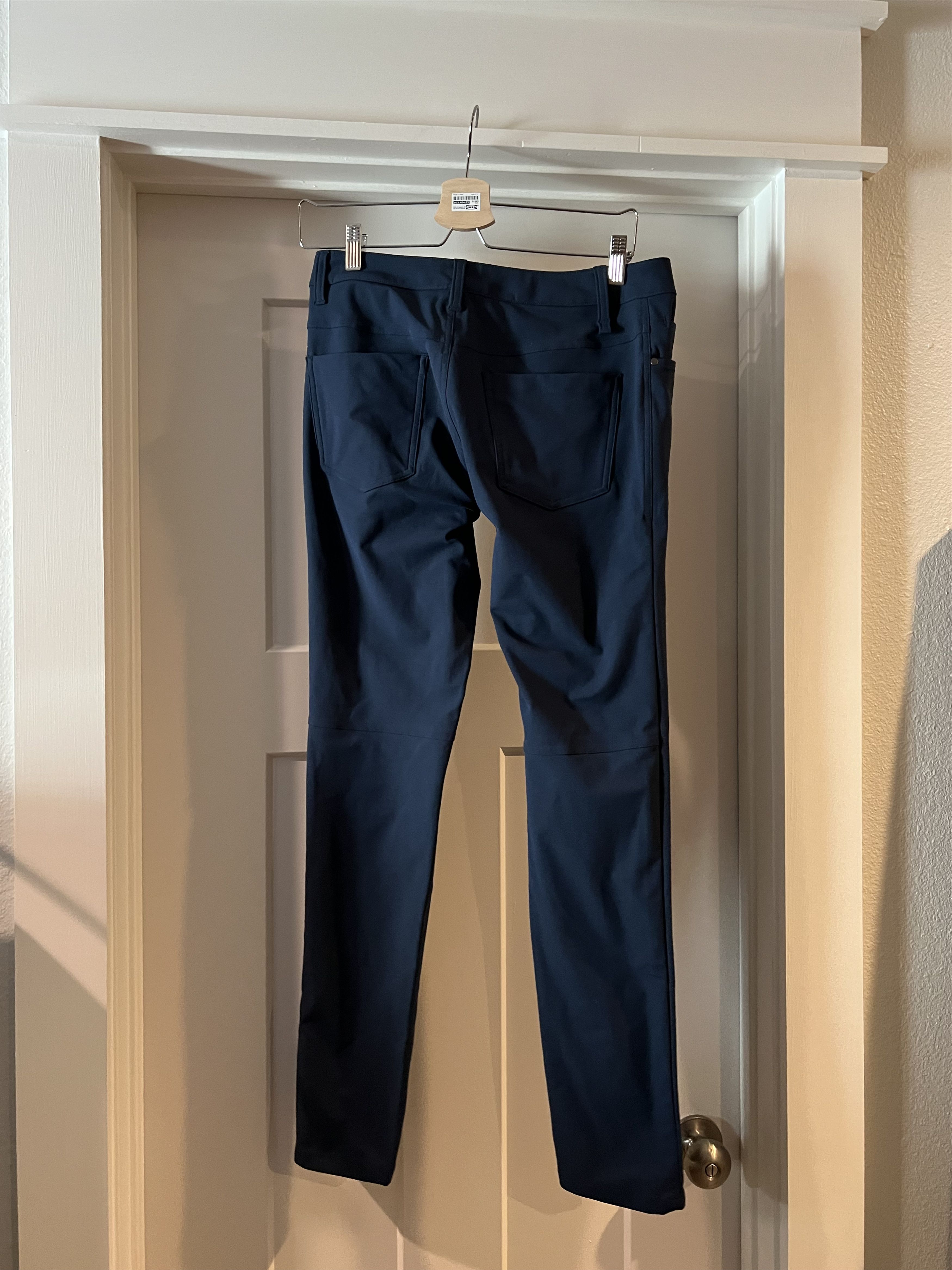 Lululemon NWT Lululemon Mens ABC Pants Slim Navy Dark Blue 28 x 32 Size US 28 / EU 44 - 2 Thumbnail