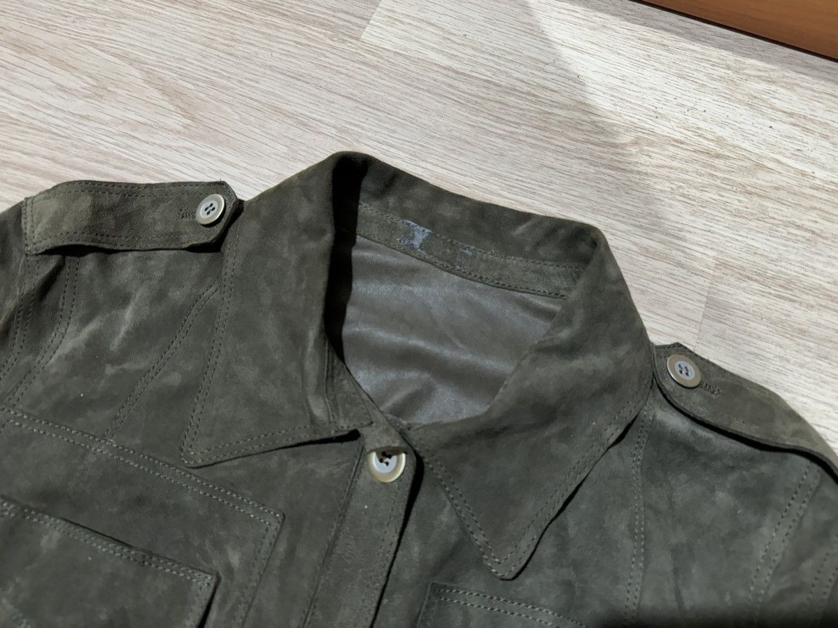 Designer × Leather Sylvie Schimmel suede leather jacket 44 Size M / US 6-8 / IT 42-44 - 10 Thumbnail