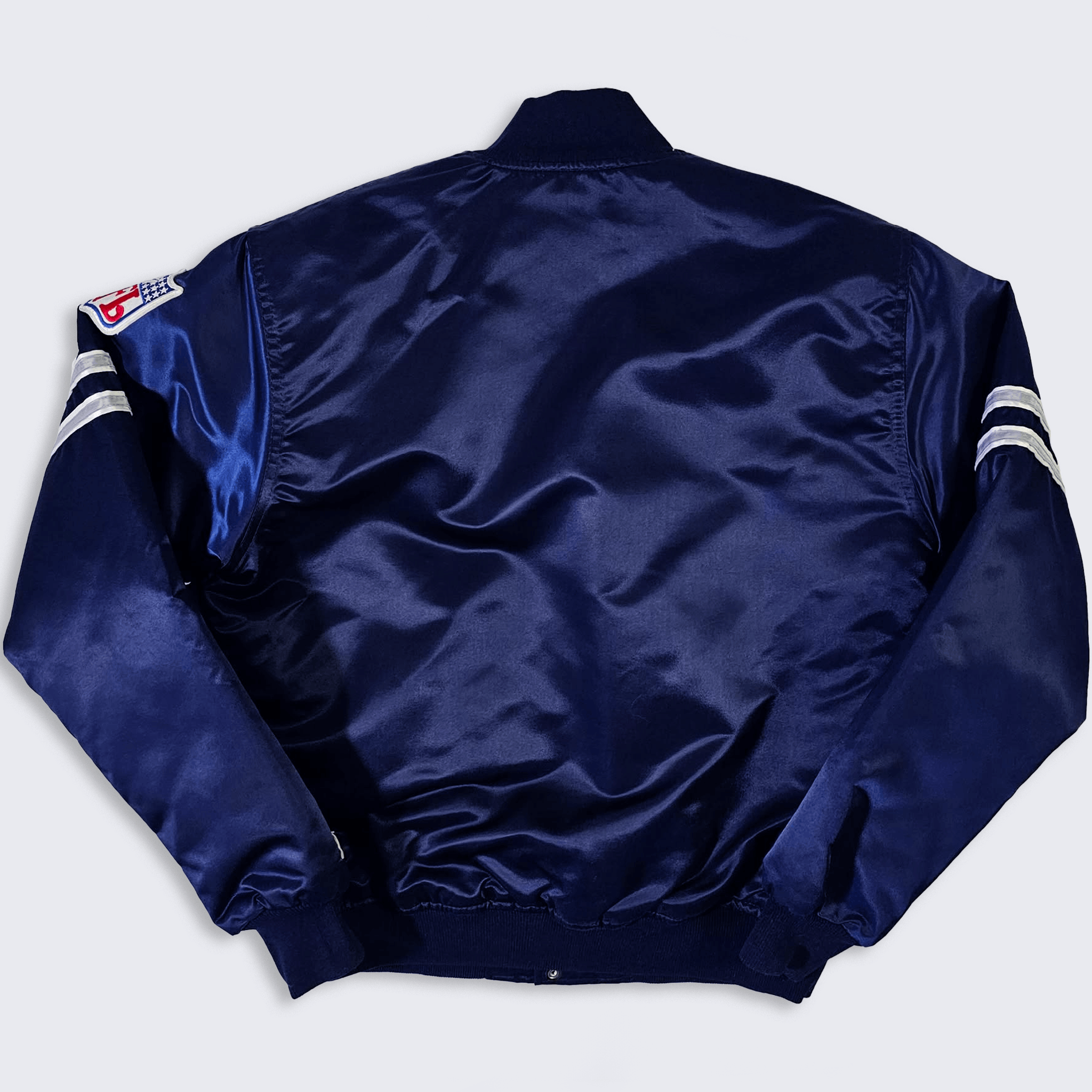 NFL Dallas Cowboys Vintage 80s Starter Satin Bomber Jacket Size US M / EU 48-50 / 2 - 2 Thumbnail