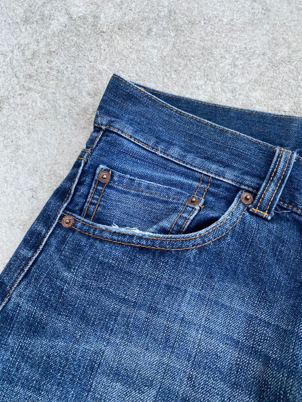 If Six Was Nine Vintage Japanese Brand Distressed Denim Size US 34 / EU 50 - 11 Thumbnail