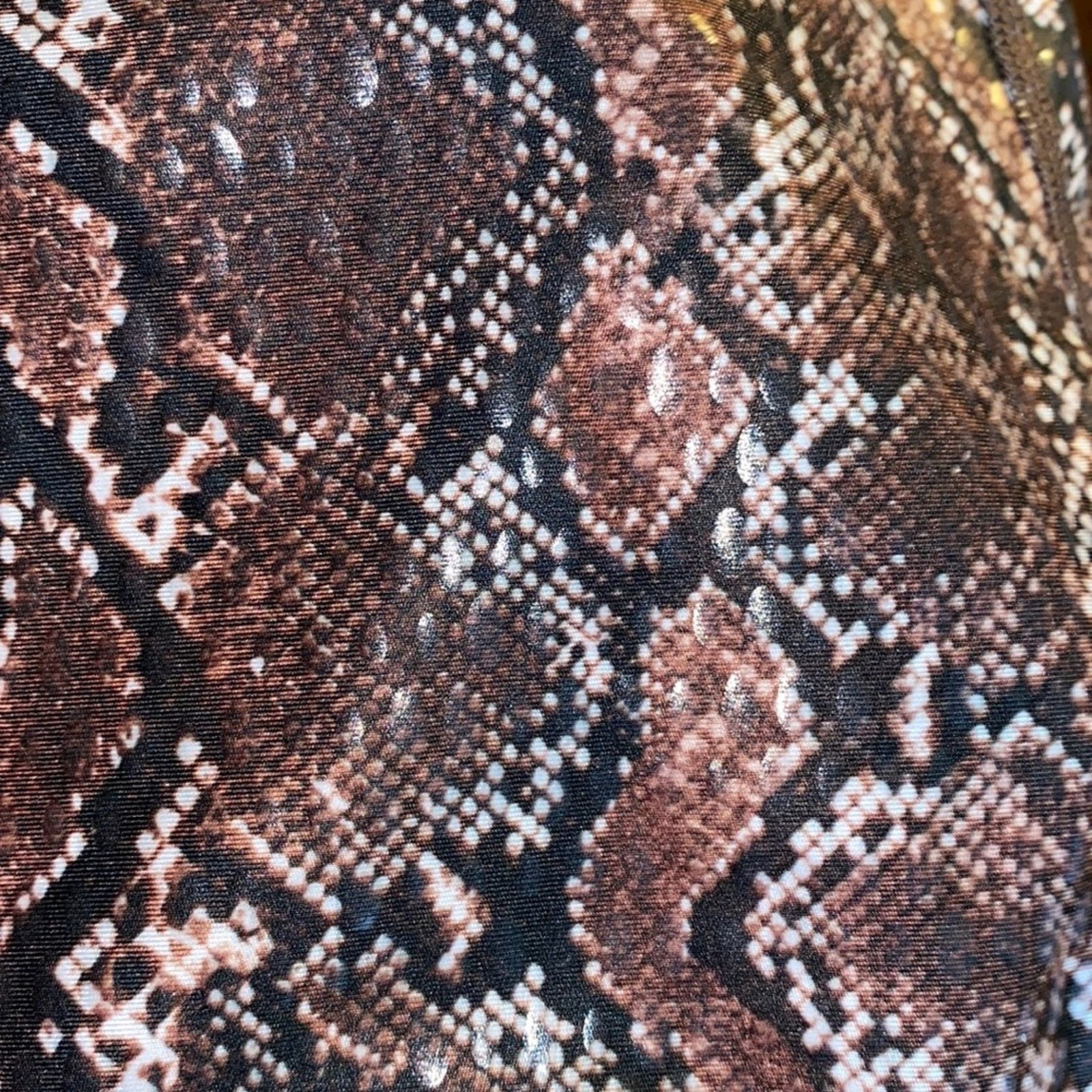Carbon Carbon38 $120 High Rise 7/8 Legging True Snake Sz S NWOT Size 22" - 7 Thumbnail
