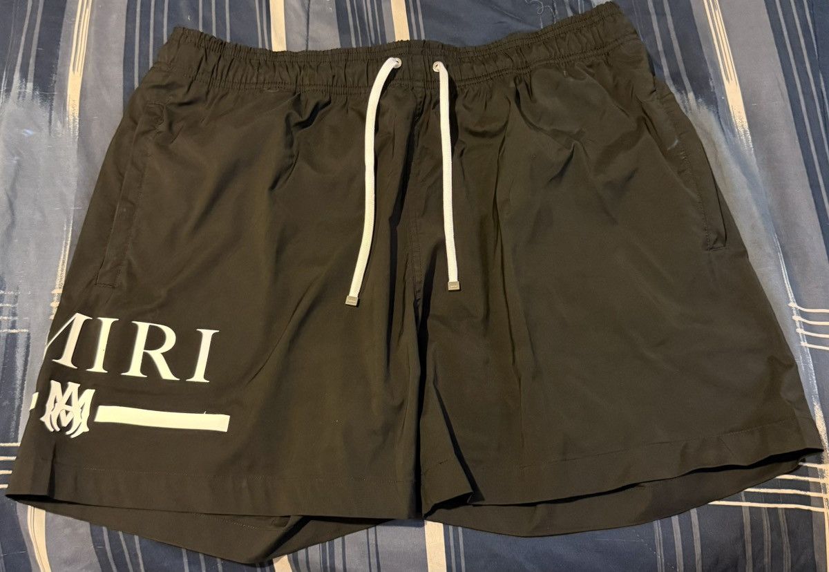 Amiri Amiri MA Bar Black Swim Trunks Size US 36 / EU 52 - 1 Thumbnail