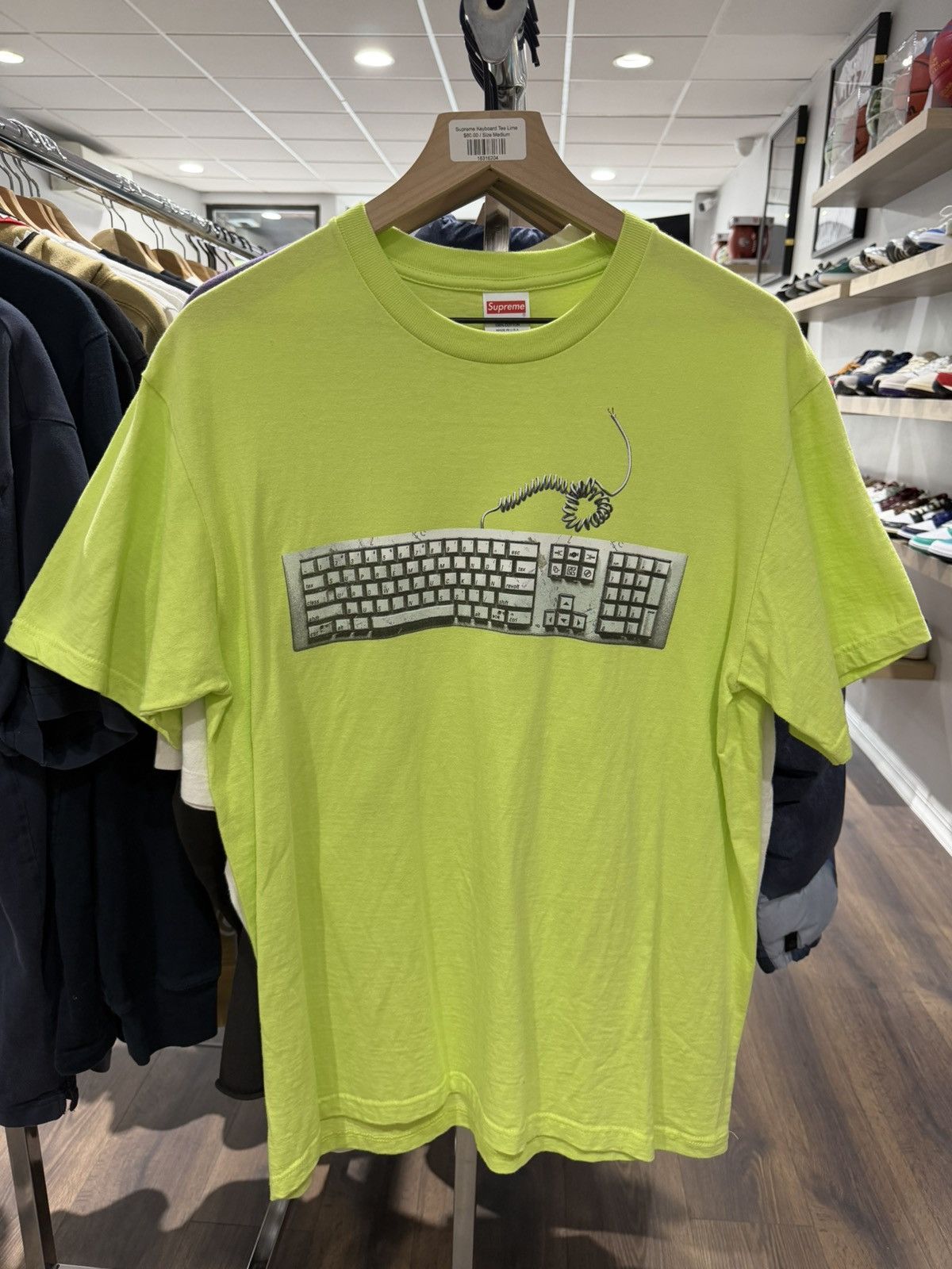 Supreme Supreme Keyboard Tee Size US M / EU 48-50 / 2 - 1 Thumbnail
