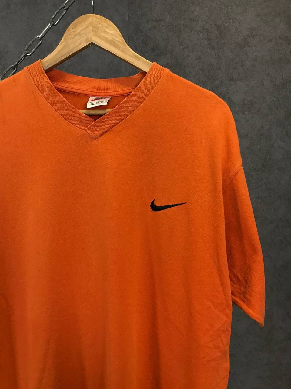 Nike × Vintage Nike swoosh streetwear vintage tee Size US L / EU 52-54 / 3 - 2 Thumbnail