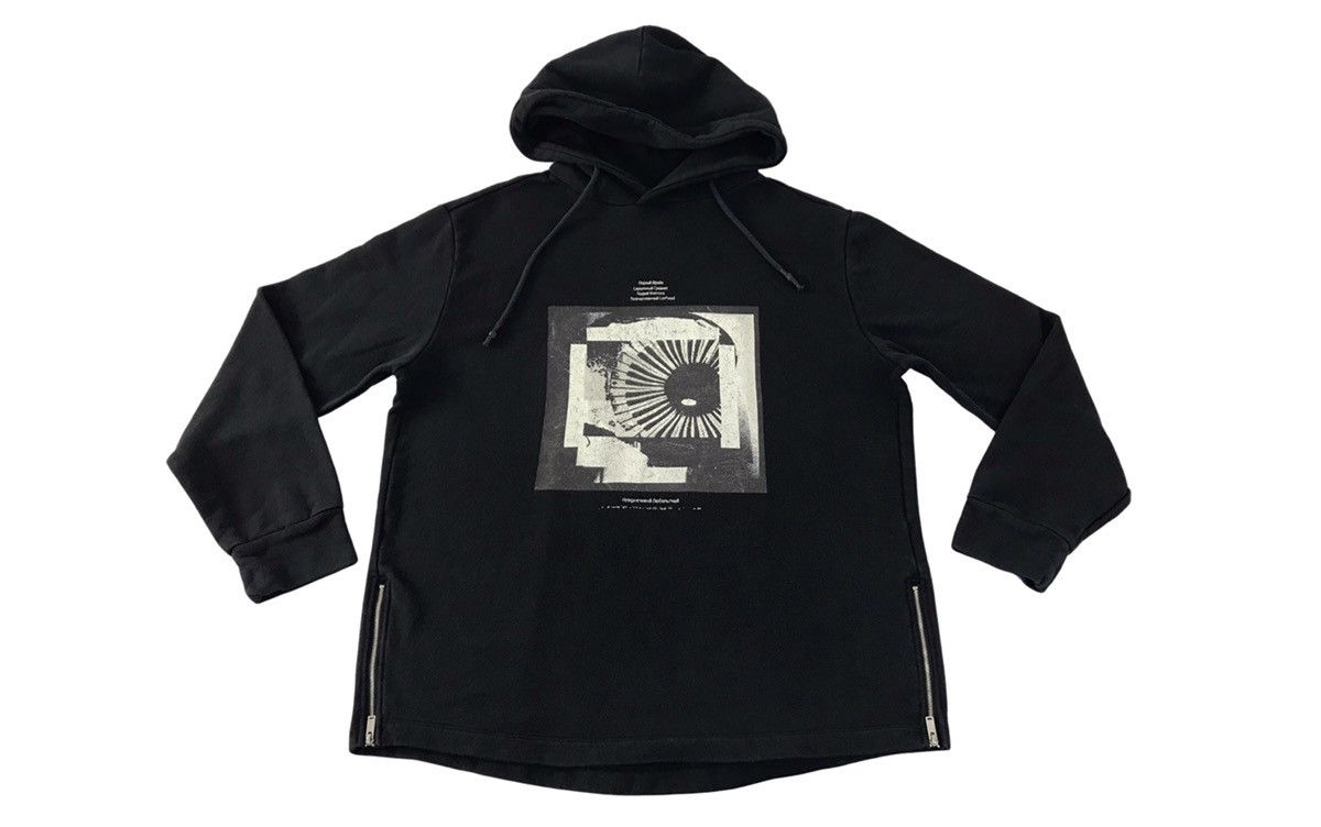 Japanese Brand Hype Plac Pull Over Hoodies Hype Streetwear Big Retina Eyes Size US L / EU 52-54 / 3 - 1 Thumbnail