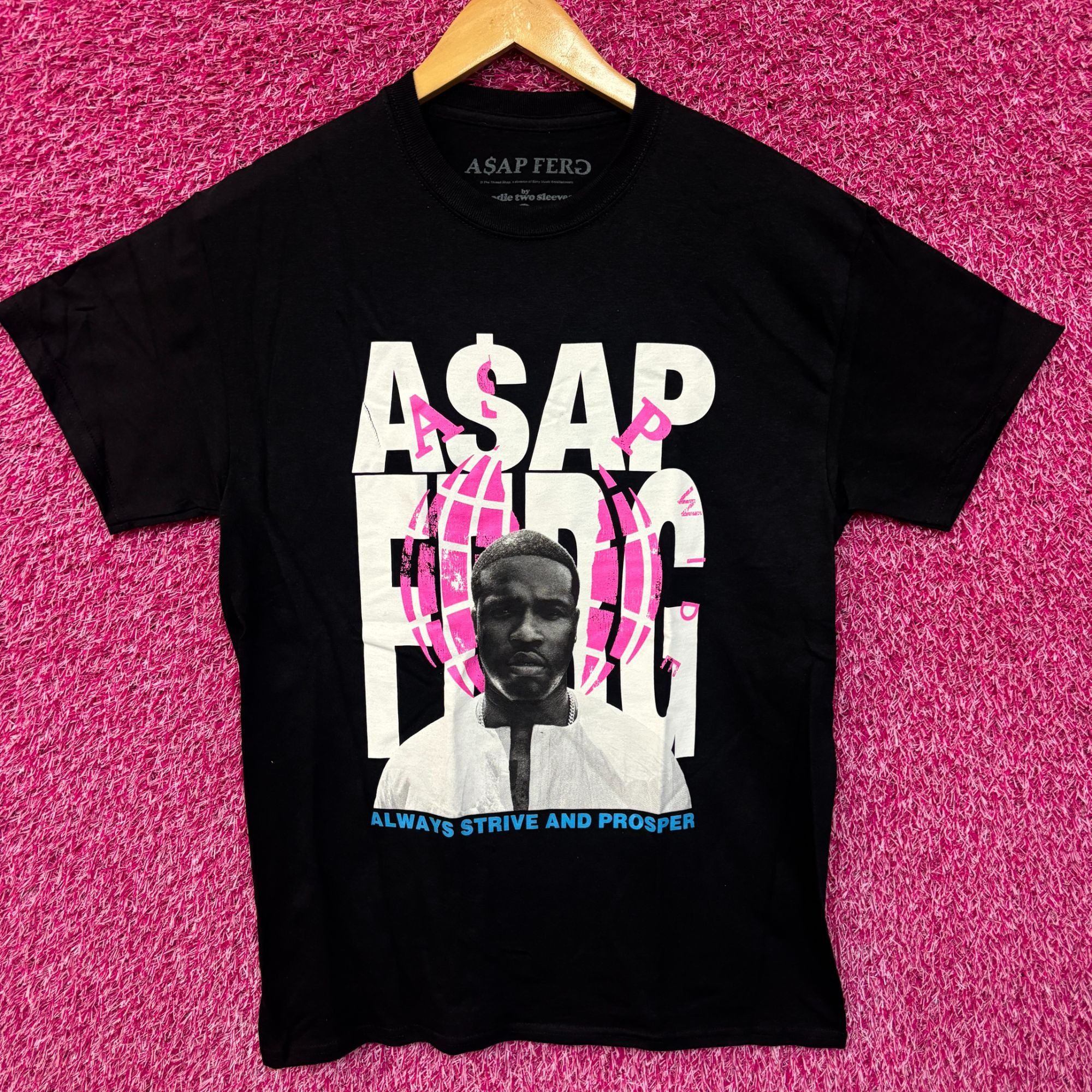 Band Tees Asap Ferg Always Strive and Prosper Hip Hop Tshirt size Med Size US M / EU 48-50 / 2 - 1 Thumbnail