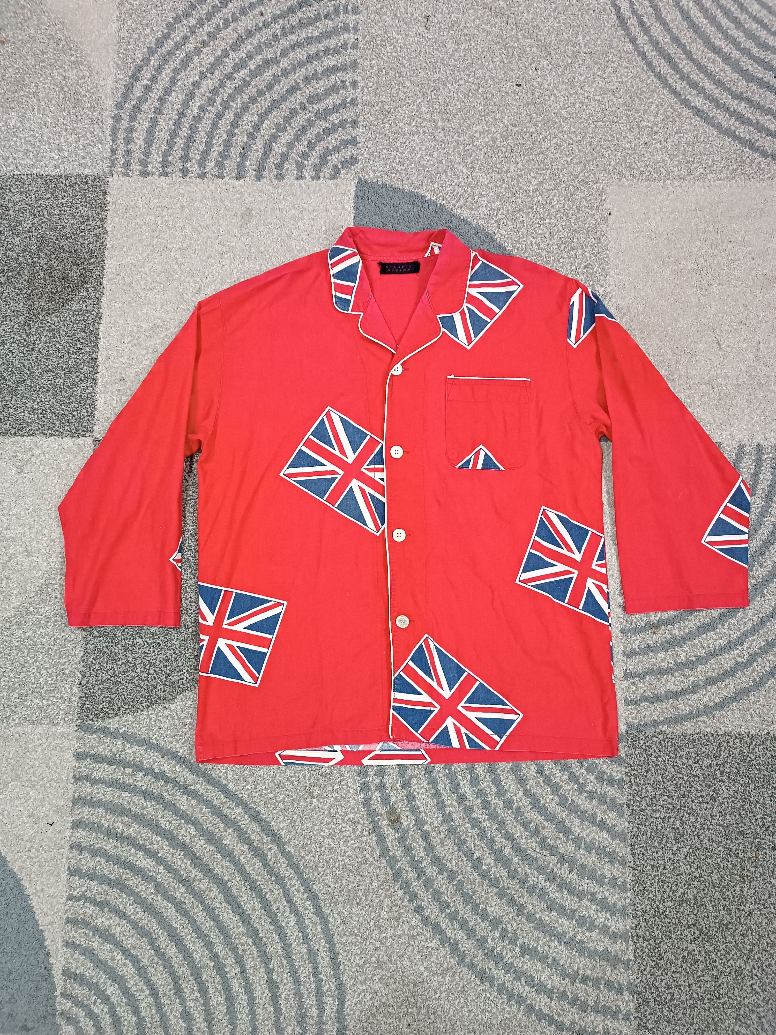 Japanese Brand UNION JACK FLAG PANJAMA Size US L / EU 52-54 / 3 - 1 Thumbnail