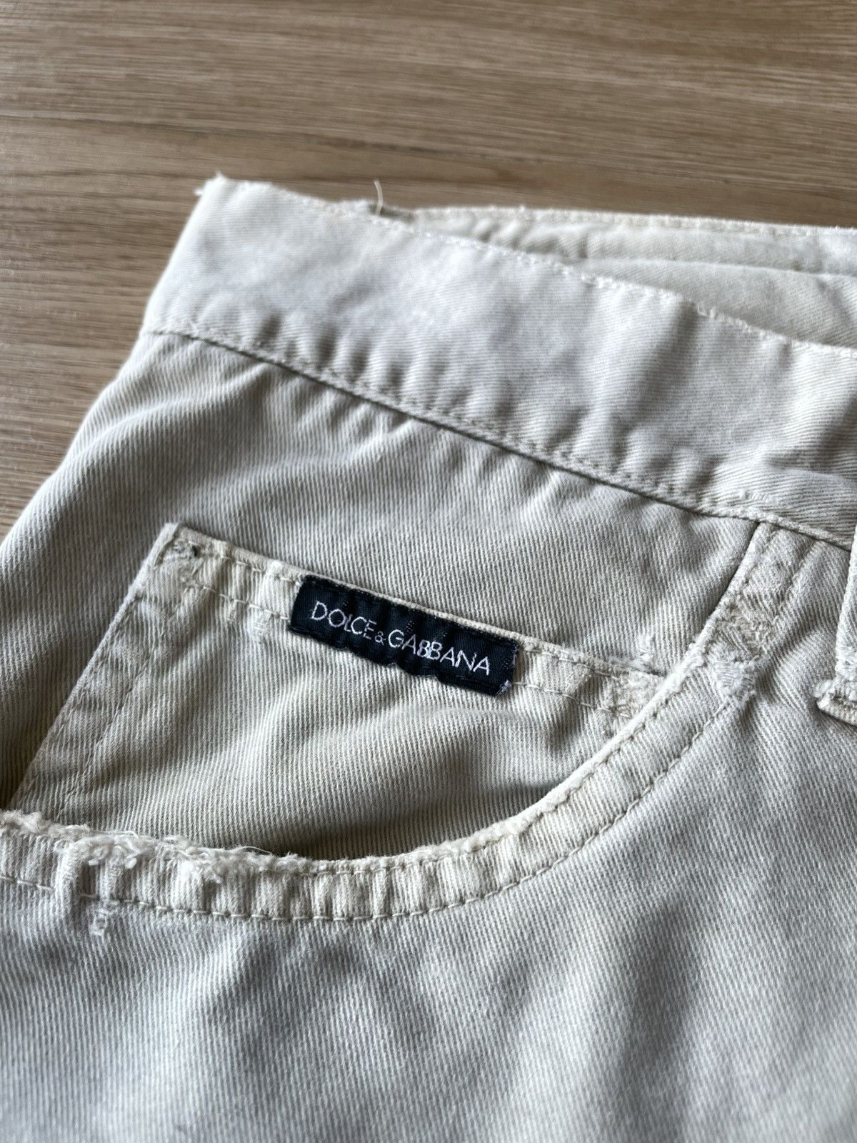 Dolce & Gabbana Dolce & Gabbana Distressed Pants Size US 32 / EU 48 - 5 Thumbnail