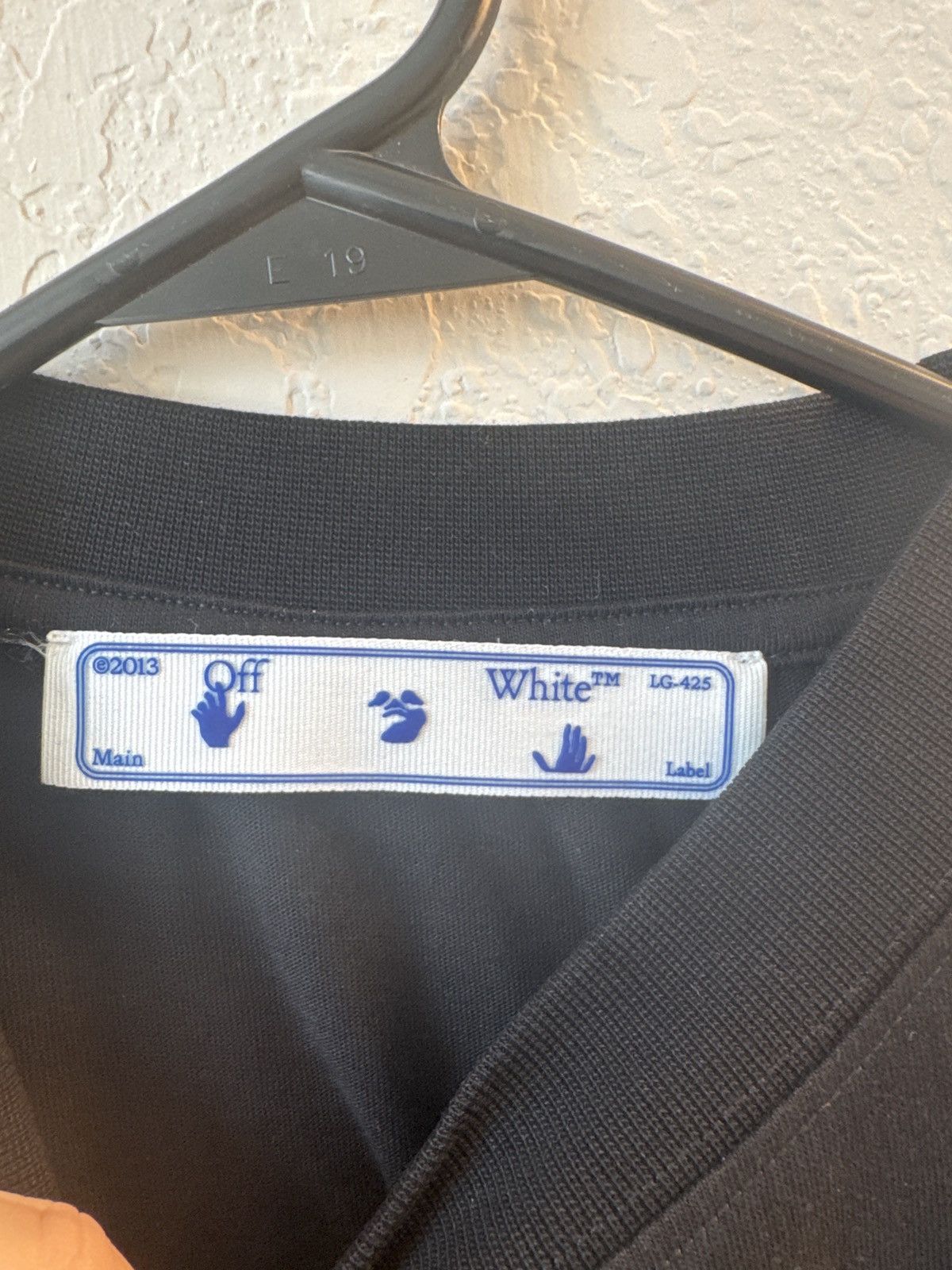 Off-White Off-White Brick Arrow Slim S/S Tee Black Mens XS Size US XS / EU 42 / 0 - 3 Thumbnail