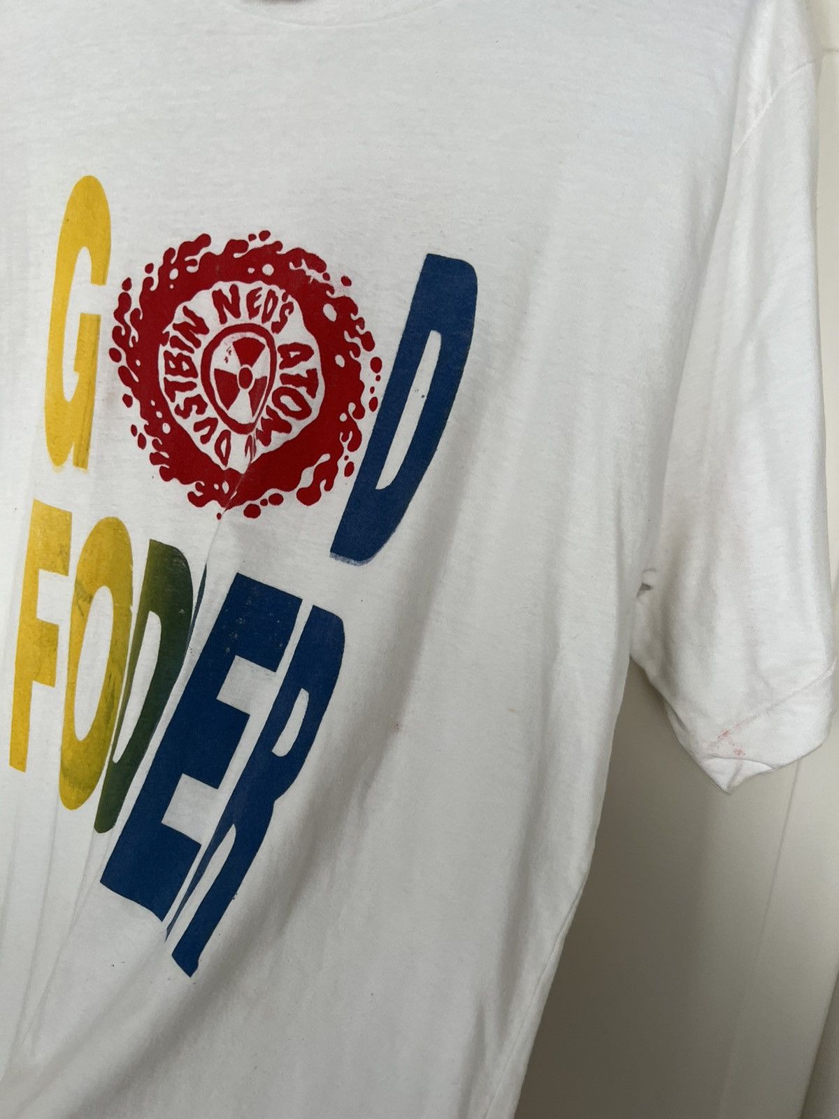 Band Tees Vintage 1991 Ned’s Atomic Dustbin “God Fodder” Band T-Shirt Size US L / EU 52-54 / 3 - 8 Thumbnail