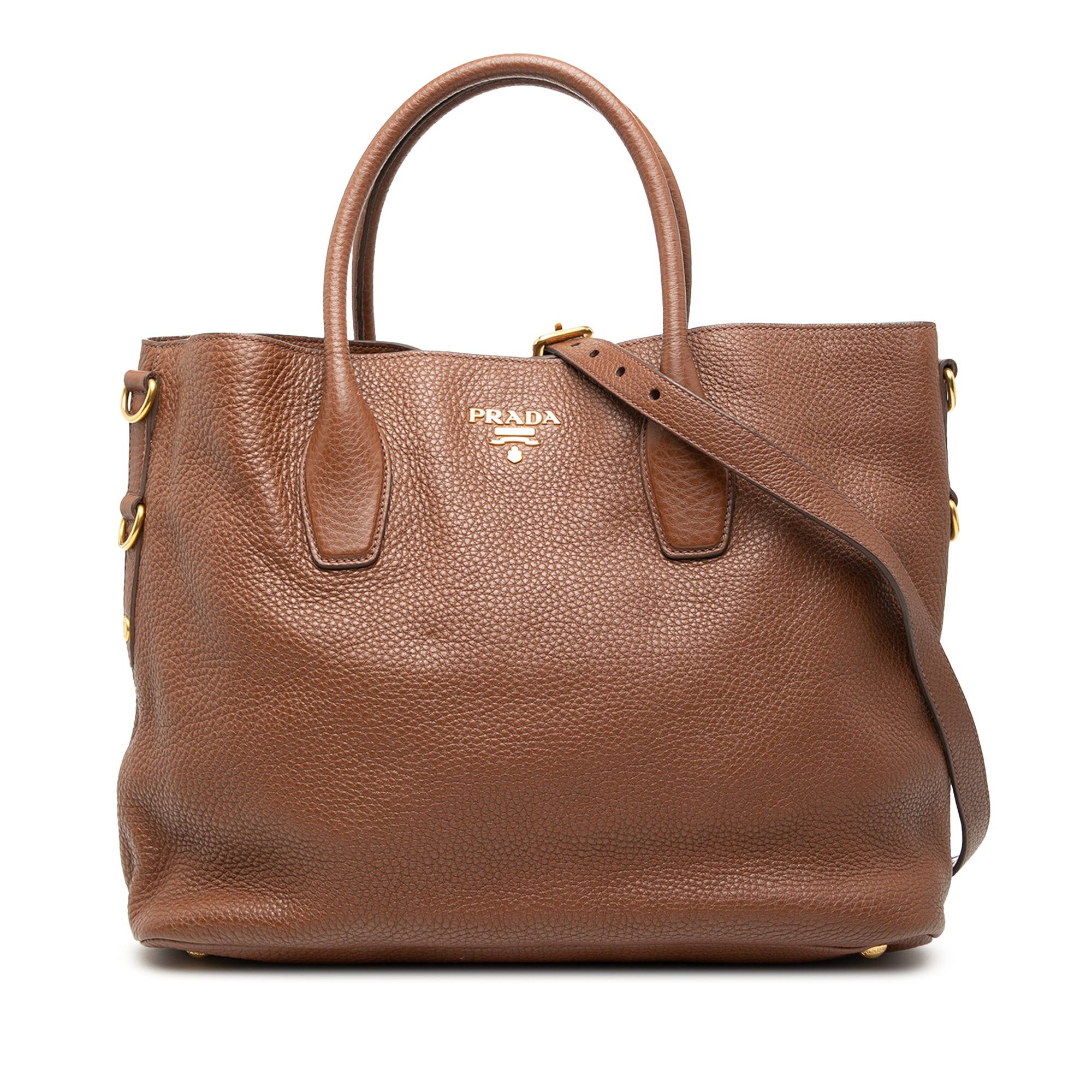 Prada Vitello Daino Open Convertible Tote Size ONE SIZE - 1 Thumbnail