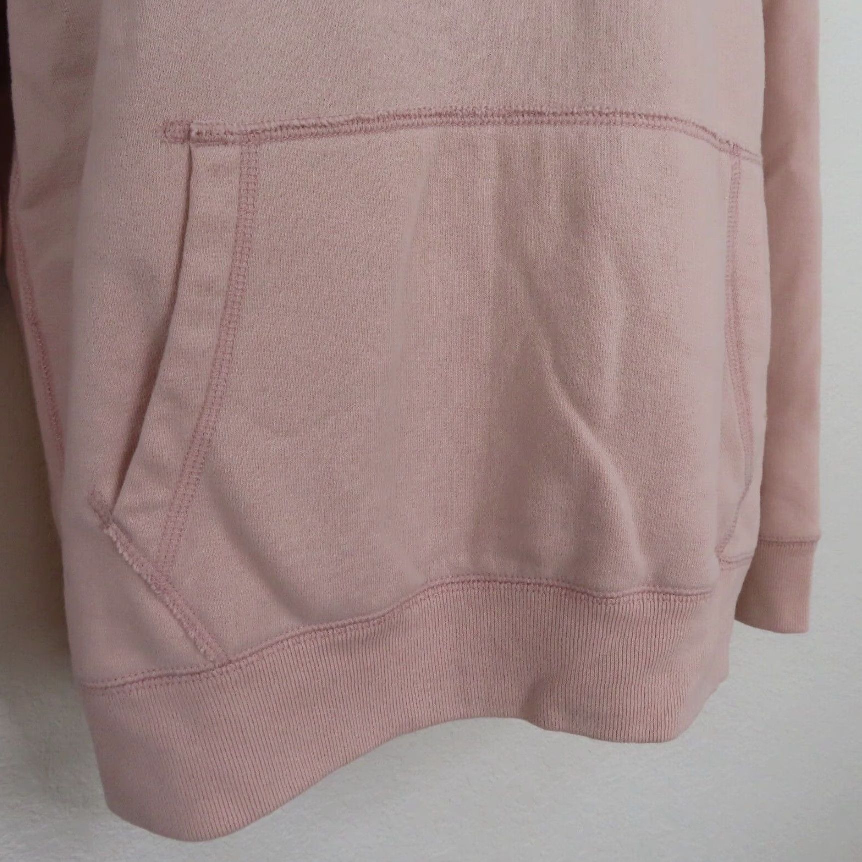 Abercrombie & Fitch Abercrombie & Fitch Hoodie Mens Small Embroidered Logo Pullover Hood Dusty Pink Size US S / EU 44-46 / 1 - 3 Thumbnail