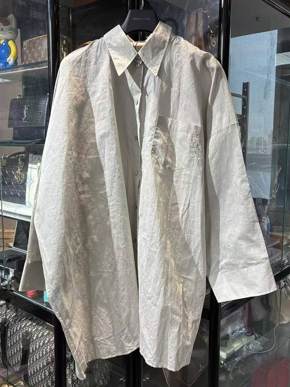 Acne Studios Acne Studios Solid Button Up Shirt Size XS Size US XS / EU 42 / 0 - 1 Thumbnail