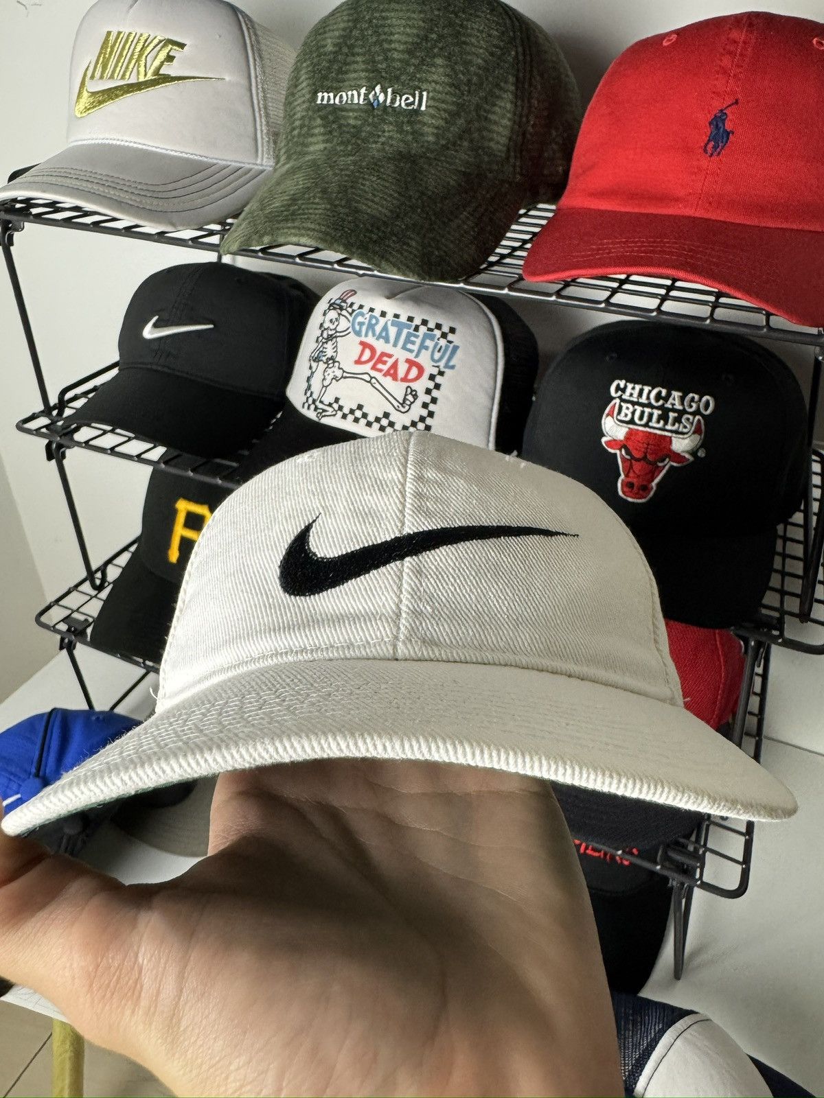 Nike Vintage Nike Cap Size ONE SIZE - 3 Thumbnail
