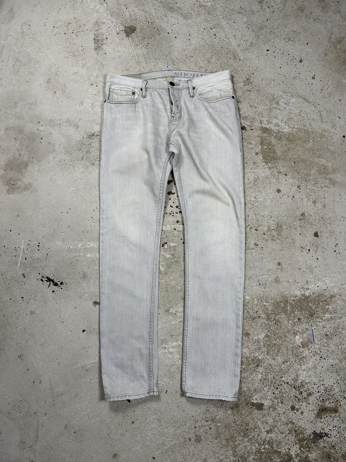 Burberry Burberry Brit Skinny Grey Jeans Denim Pants Size US 32 / EU 48 - 1 Thumbnail