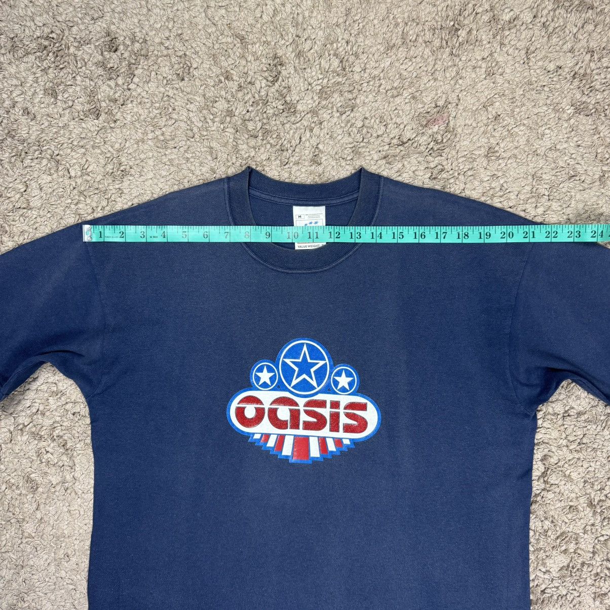 Band Tees Vintage 90s OASIS Band T-shirt Size US M / EU 48-50 / 2 - 14 Thumbnail