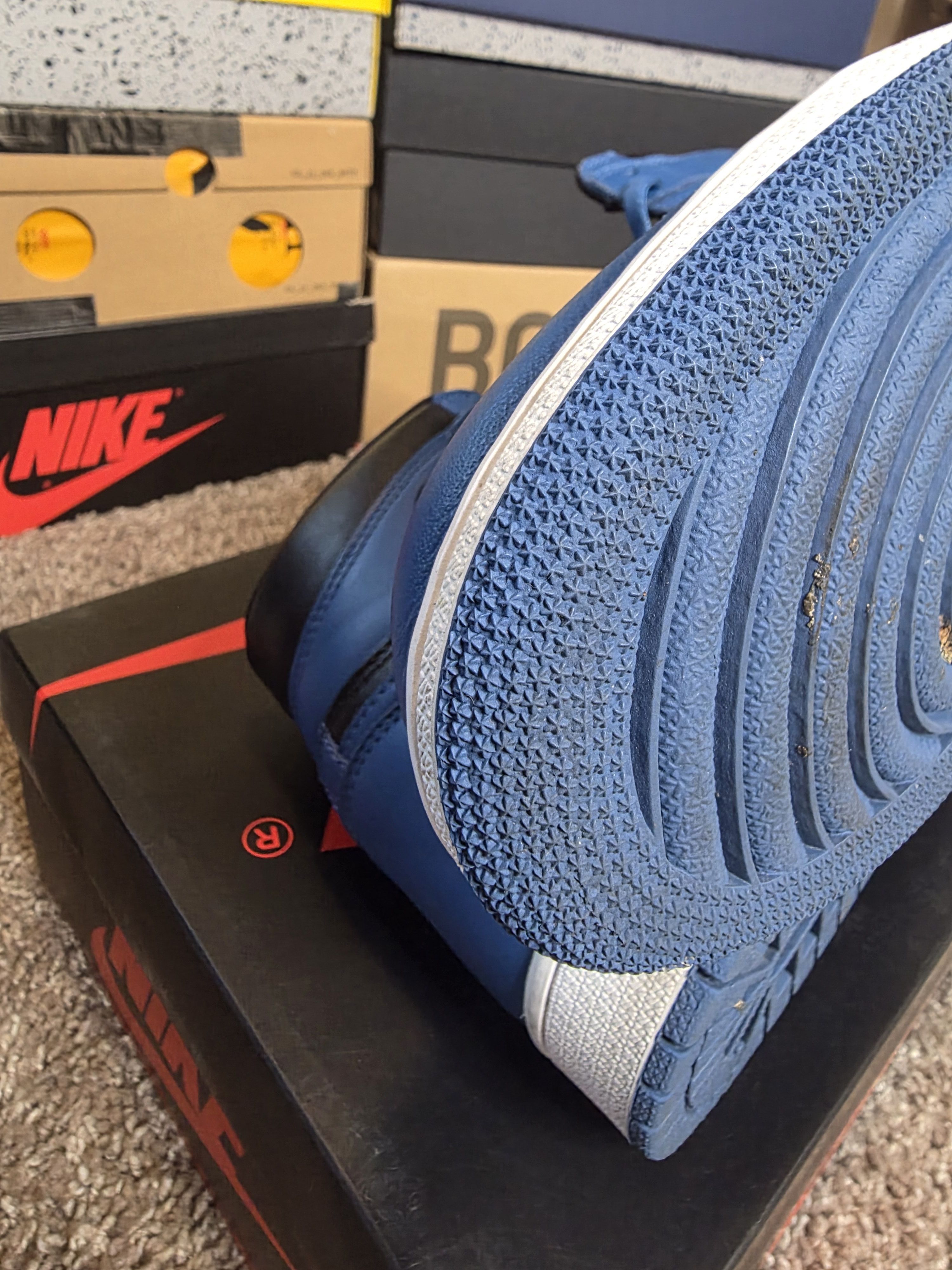 Jordan Brand Air Jordan 1 Dark Marina Blue Size US 11 / EU 44 - 11 Thumbnail