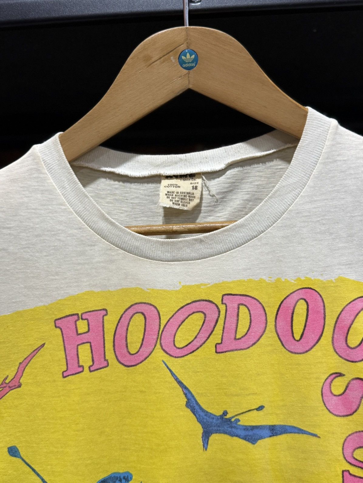 Band Tees Rare Vintage 80s Hoodoo Gurus Australia Rock Band Acme Faded Size US M / EU 48-50 / 2 - 5 Thumbnail