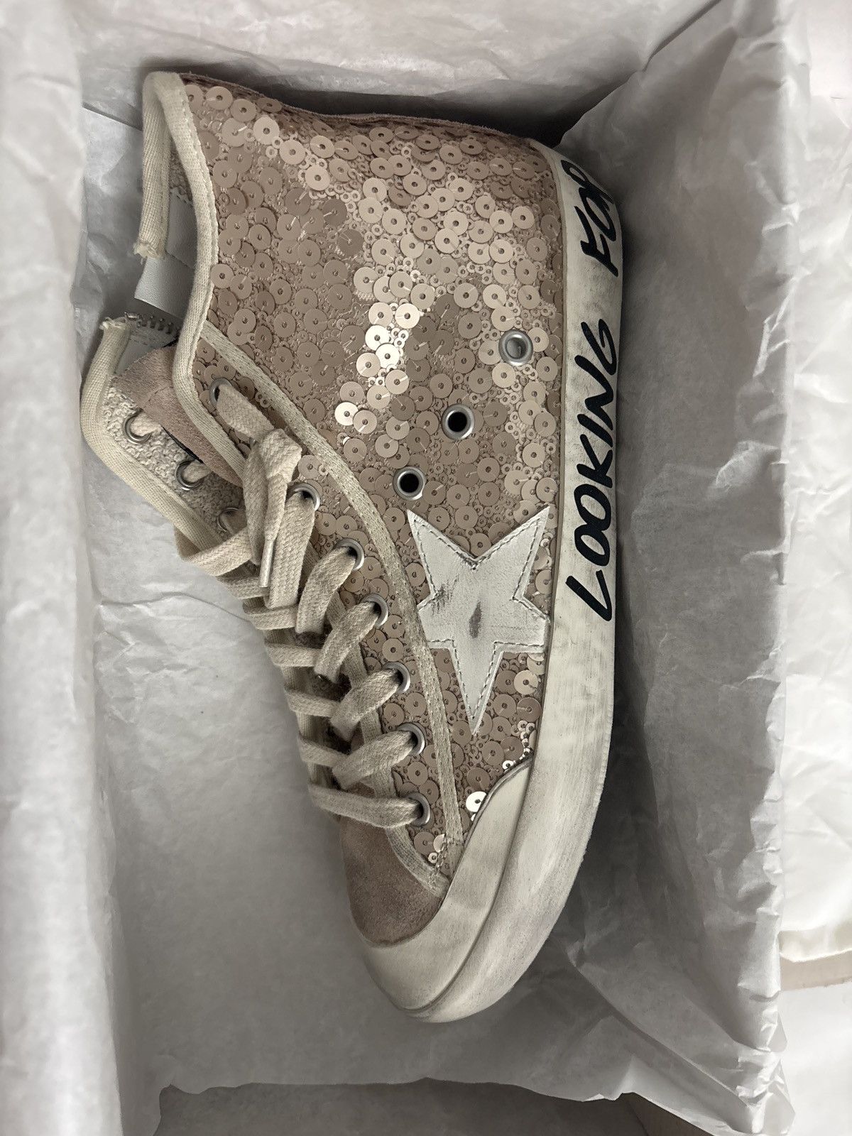 Golden Goose FRANCY PENSTAR SEQUIN GOLDEN GOOSE Size US 8 / IT 38 - 11 Thumbnail