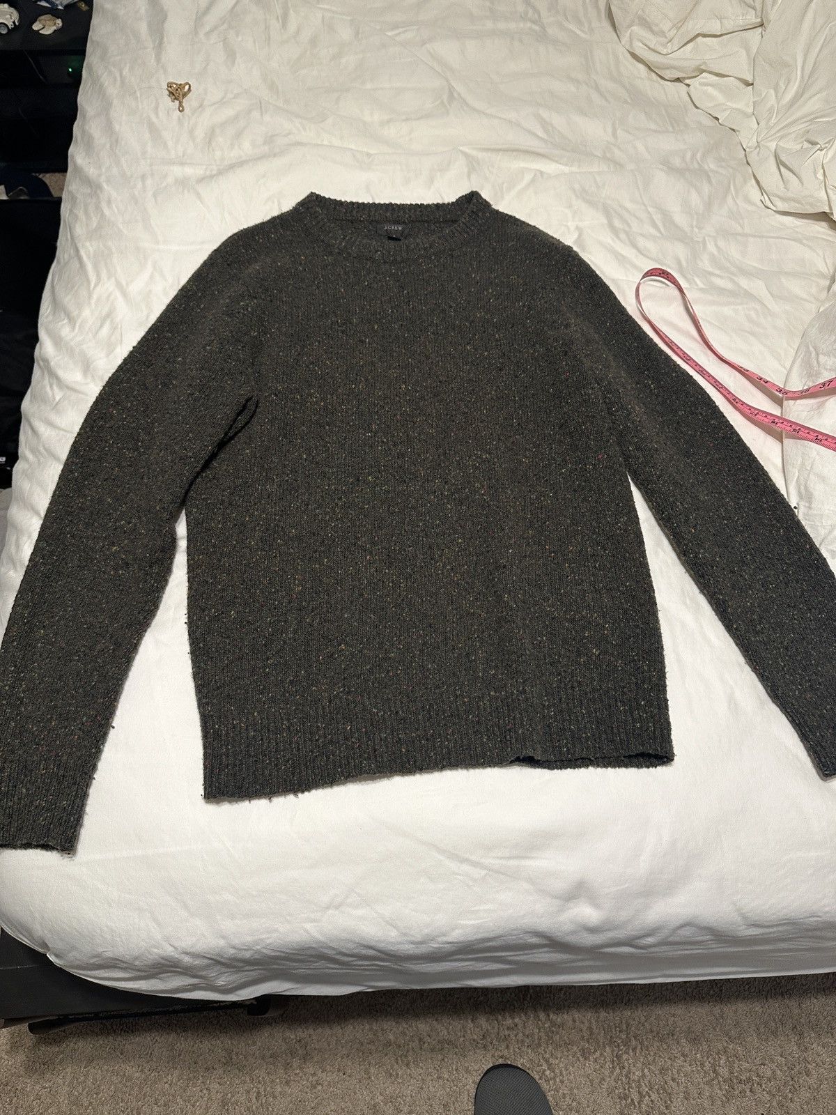 J.Crew J crew wool sweater small dark forest green Size US S / EU 44-46 / 1 - 1 Thumbnail
