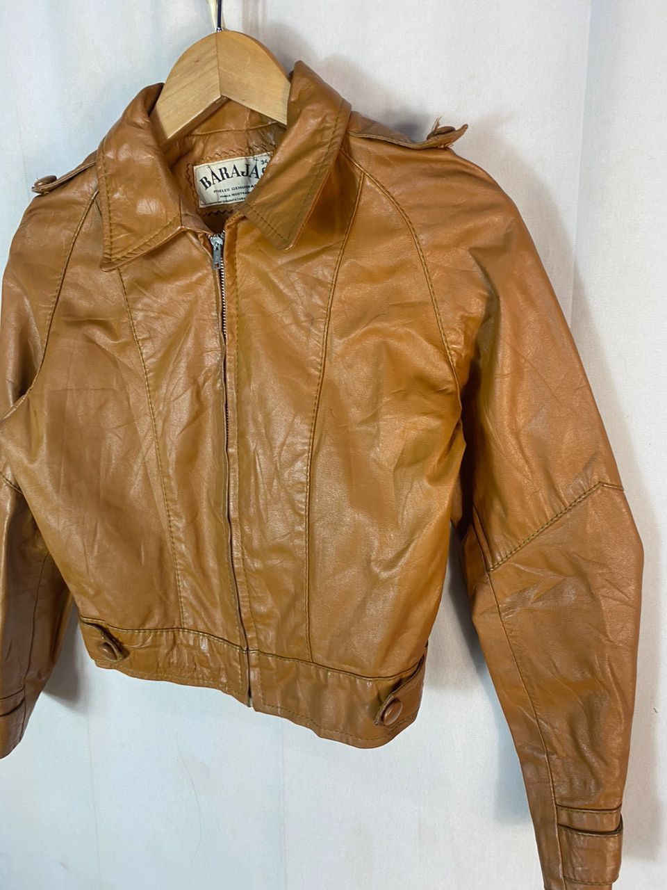 Leather × Vintage Barajas zipper leather jacket Size XS / US 0-2 / IT 36-38 - 2 Thumbnail