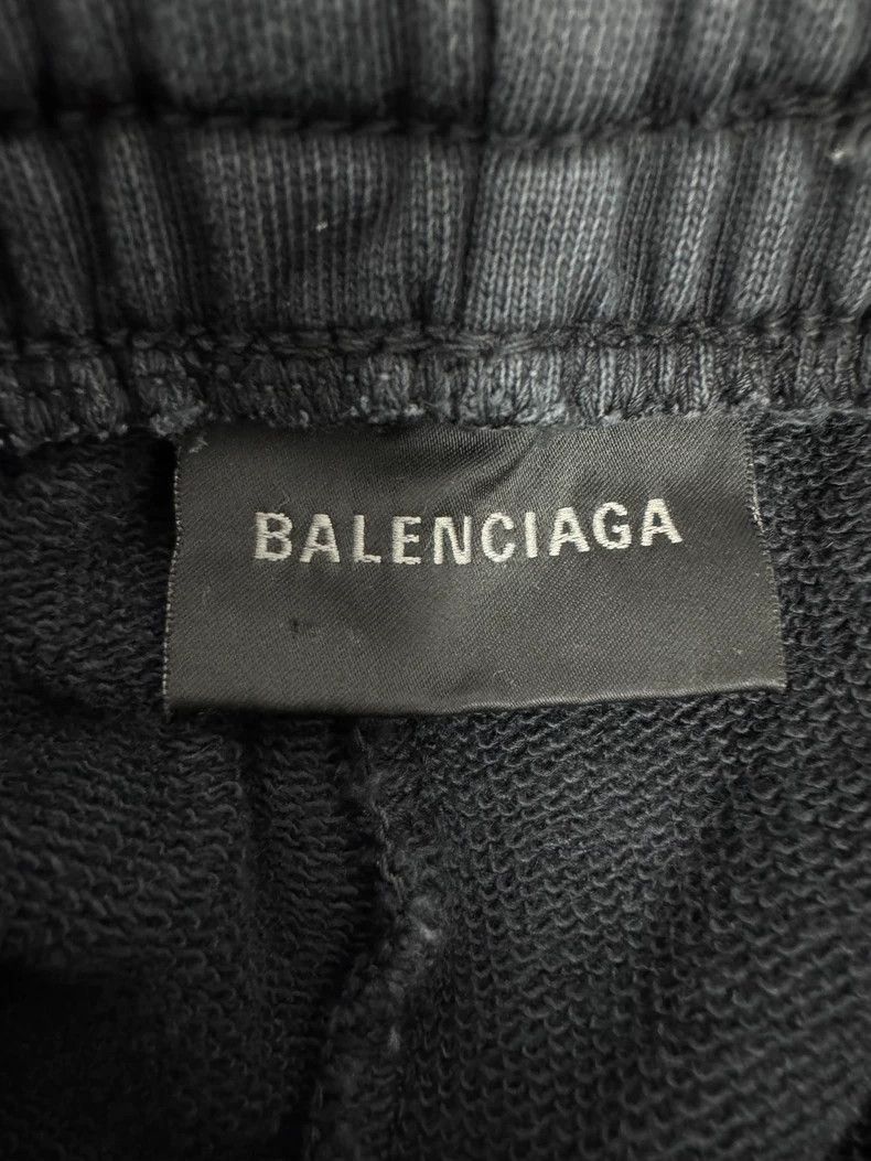 Balenciaga Balenciaga Washed Grey Logo Pants XS Size-2507 Size US 26 / EU 42 - 5 Thumbnail