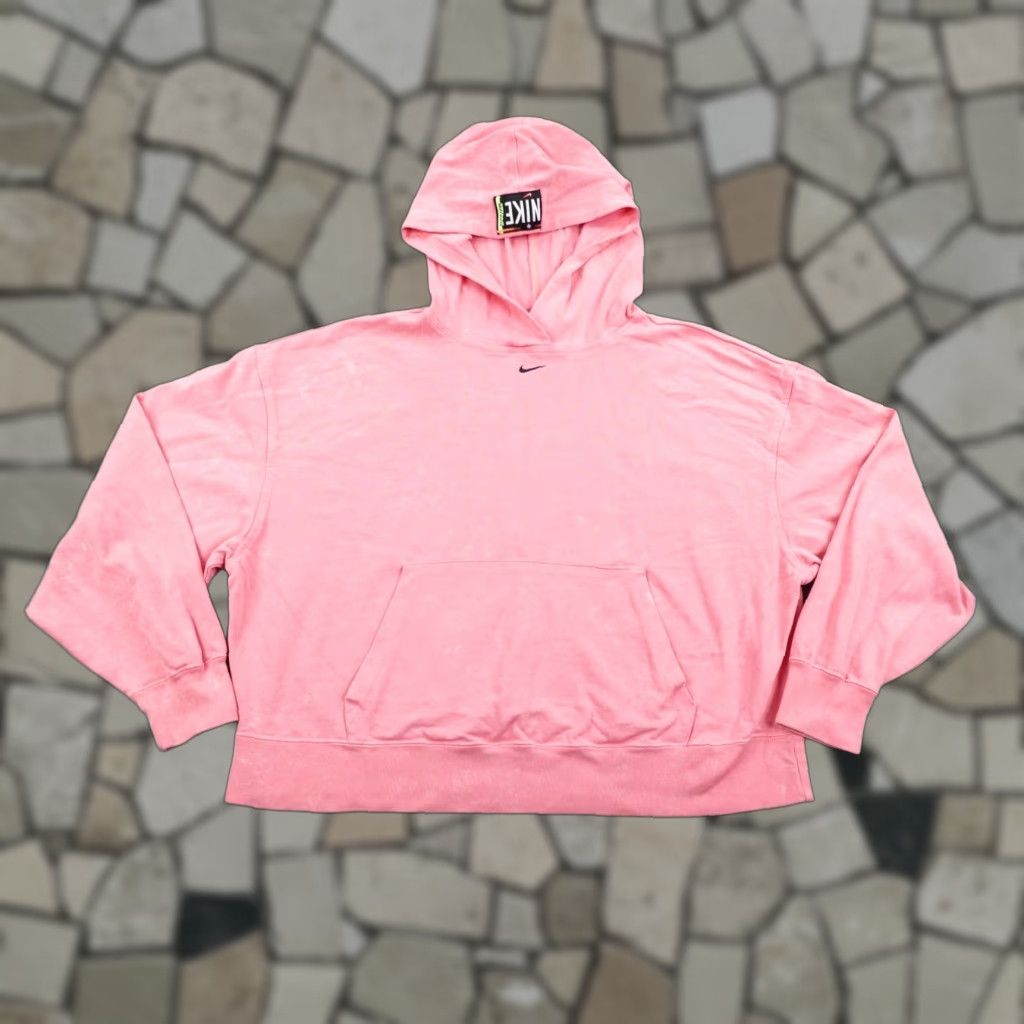 Nike Nike Hoodie Womens M Pink Phoenix Fleece Center Swoosh Oversized Sweatshirt Size M / US 6-8 / IT 42-44 - 1 Thumbnail