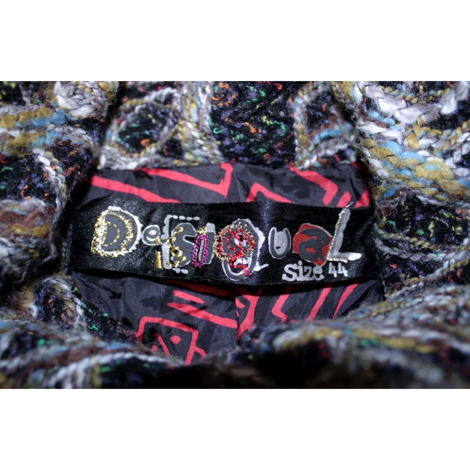Desigual Desigual jacket coat womens multicoloured Size 44 Size M / US 6-8 / IT 42-44 - 5 Thumbnail