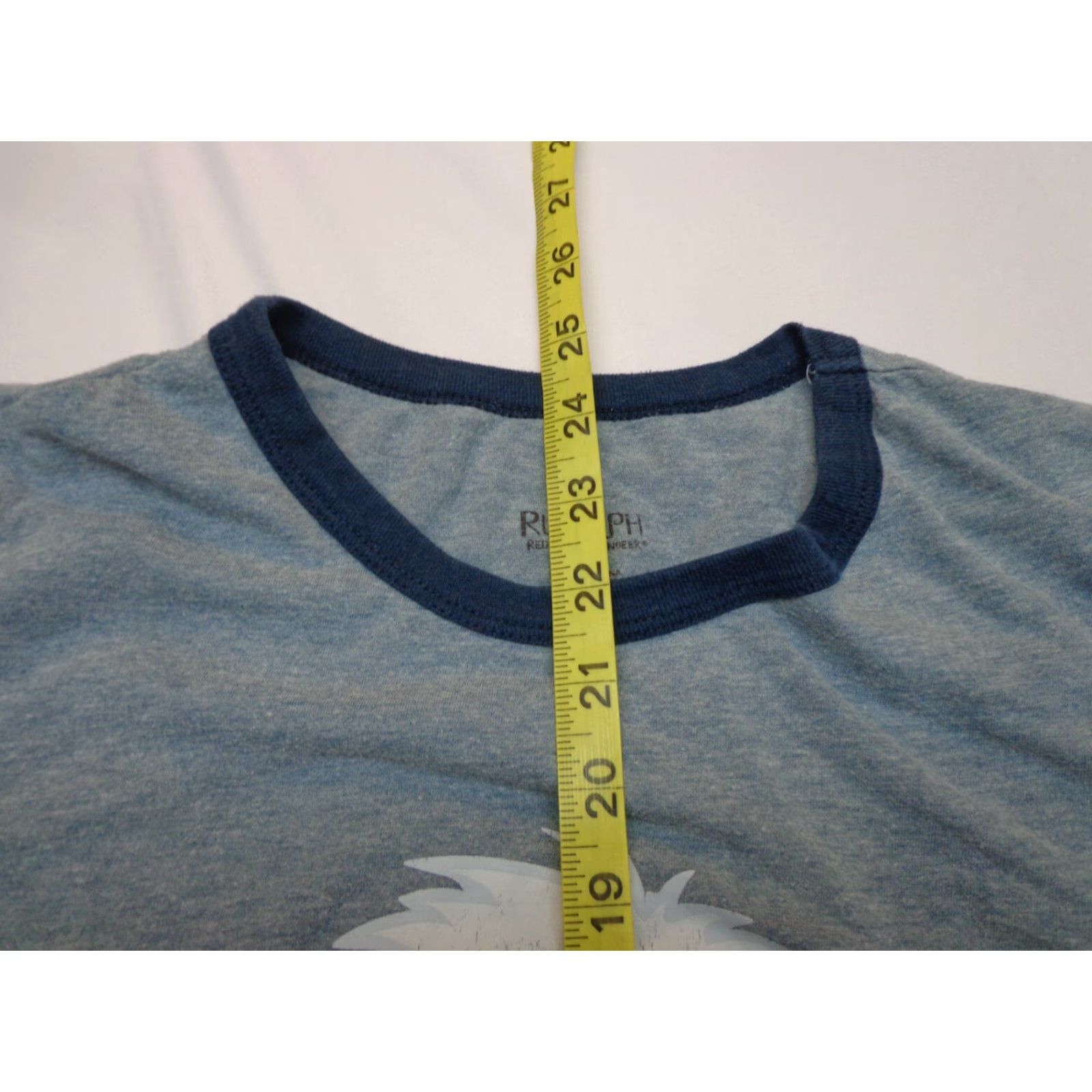 Vintage Rudolph T-Shirt Christmas Men S Blue "LET'S CHILL" Bumble Rudolph The Red Nosed Reindeer Winter 90s Boys Girls? Size US S / EU 44-46 / 1 - 5 Thumbnail