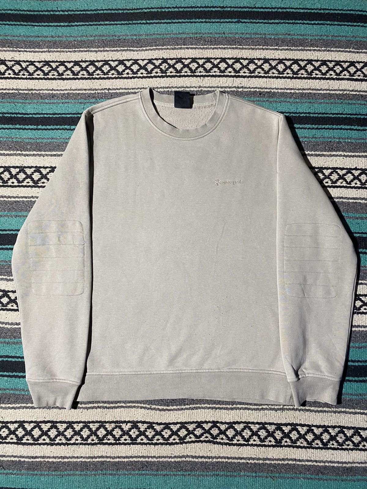 Snow Peak 2000s Snow Peak - Elbow Sweatshirt Crewneck Size US M / EU 48-50 / 2 - 1 Thumbnail