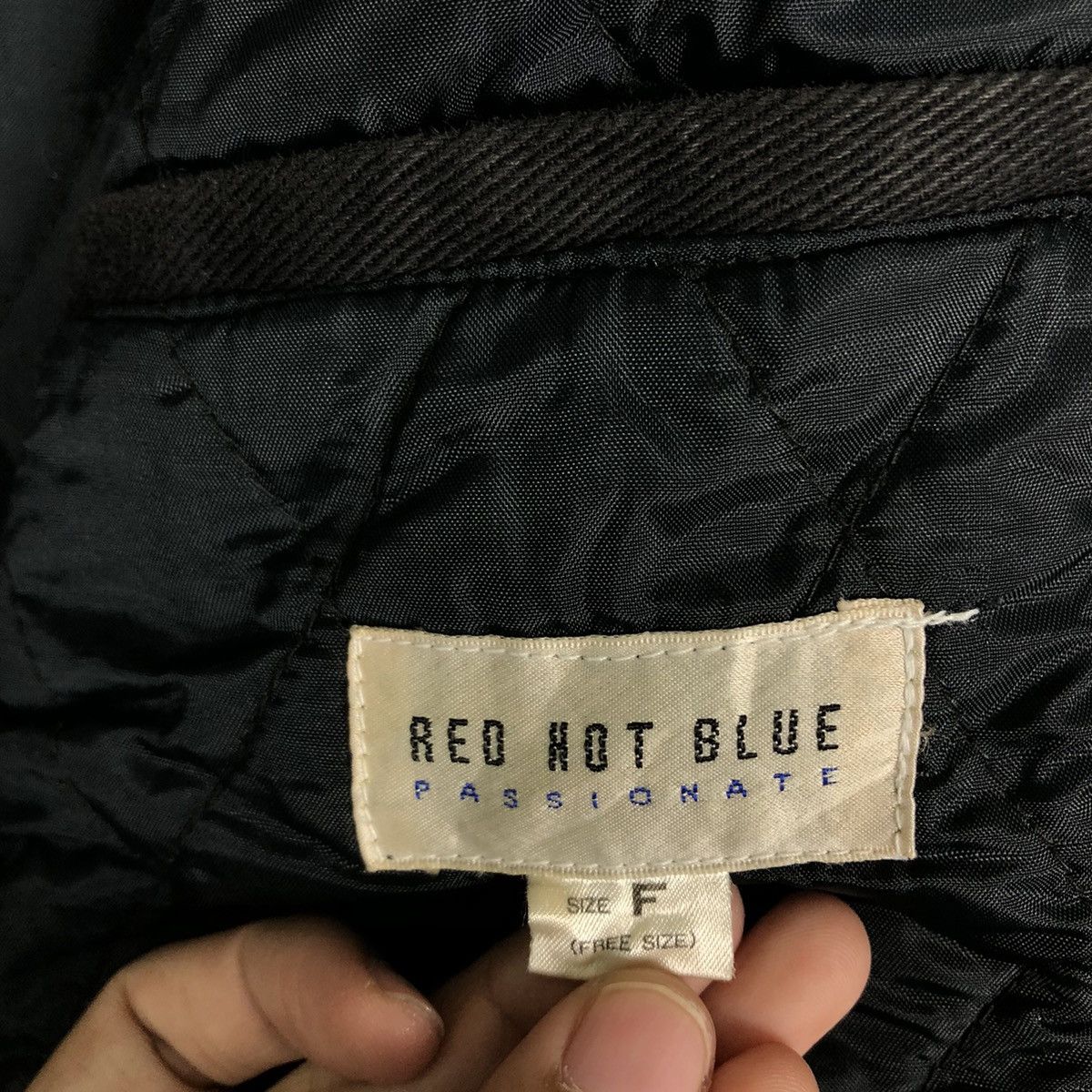 Japanese Brand 🔥Riot Riot Red Hot Blue Bomber Jacket Issey Miyake Design Size US M / EU 48-50 / 2 - 13 Thumbnail