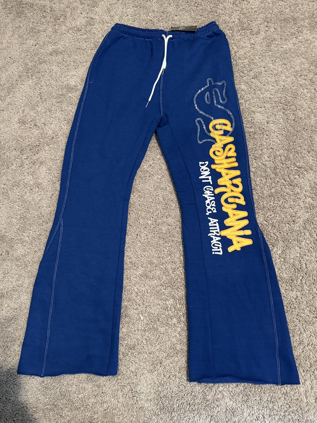 Other Blue flare sweatpants Size US 34 / EU 50 - 1 Thumbnail