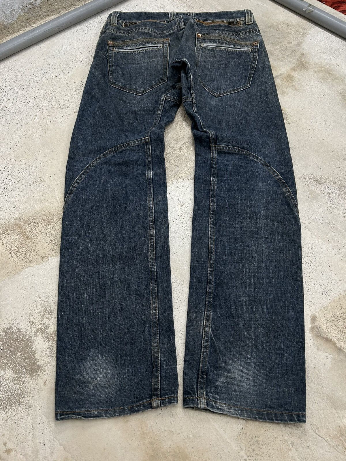 Japanese Brand Made In Heaven Unique Knee Arrow Kapital Style Junya Watanab Size US 33 - 13 Thumbnail