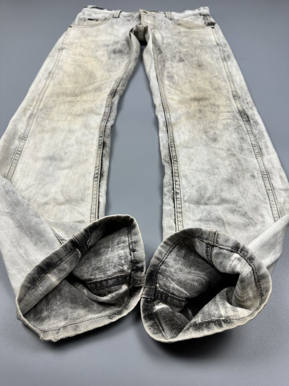 Diesel Vintage Diesel 55 Fifty Five DSL Smokey Washed Denim Size US 32 / EU 48 - 7 Thumbnail