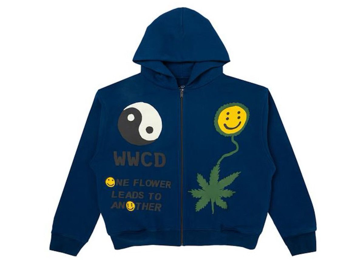 Cactus Plant Flea Market Blue Earth First CPFM Hoodie Size US L / EU 52-54 / 3 - 1 Thumbnail