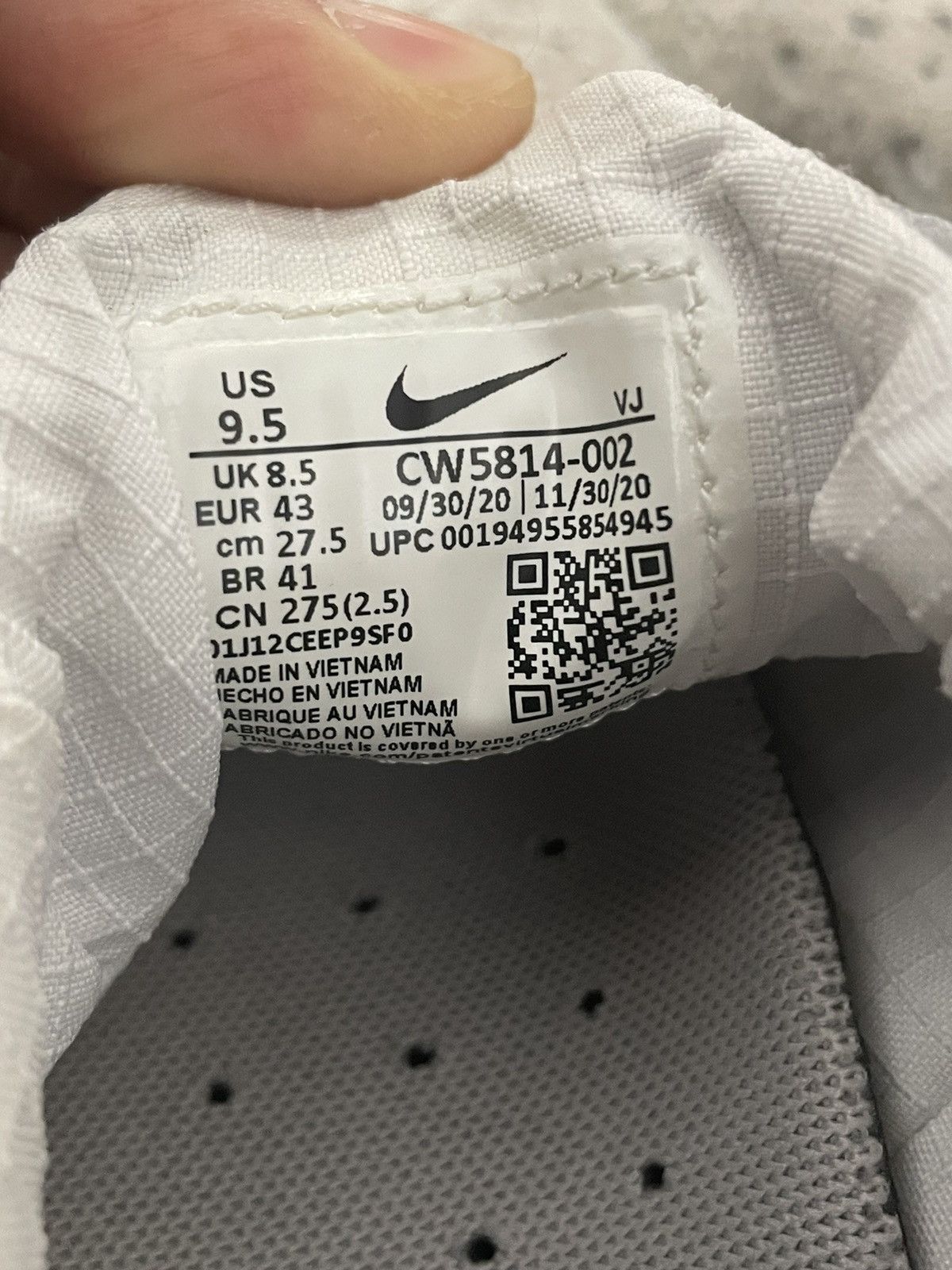 Nike Nike Free Run Trail 5.0 Neutral Grey Size US 9.5 / EU 42-43 - 6 Thumbnail