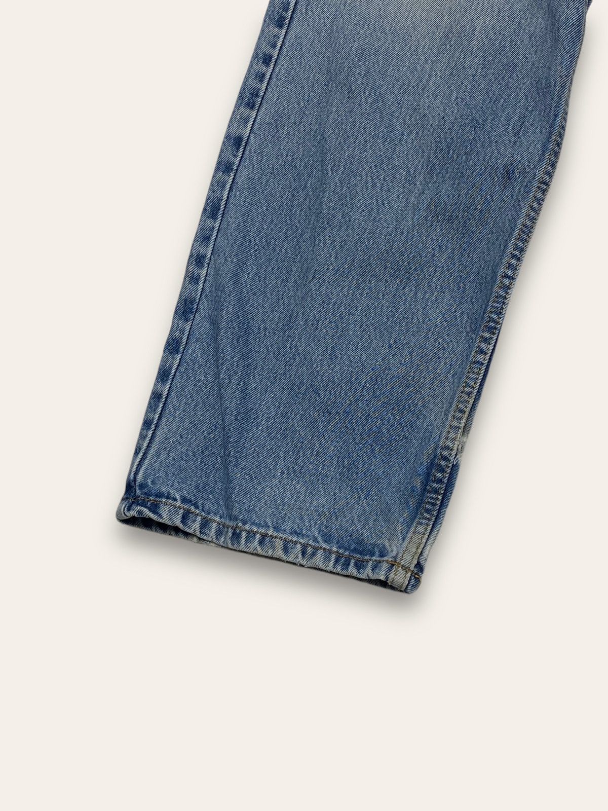 Jean Vintage LEE Light Washed Denim Jeans Wide Baggy Size US 36 / EU 52 - 3 Thumbnail