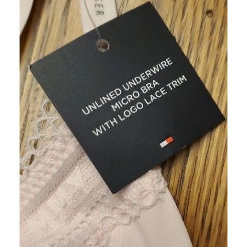 Tommy Hilfiger Tommy Hilfiger Light Pink Lace Underwire Bra 34B Size ONE SIZE - 7 Thumbnail