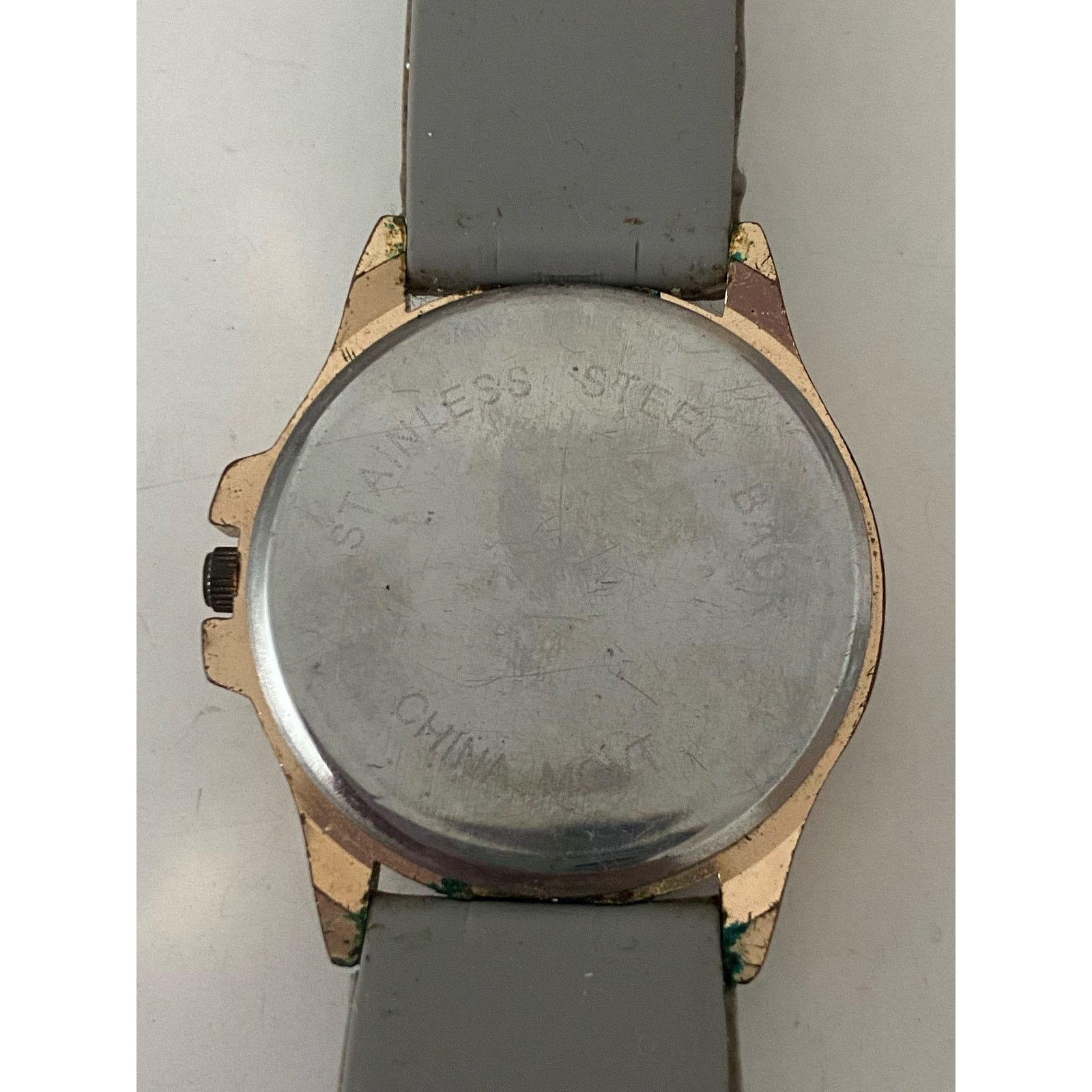 Other Wristwatch rose gold tone gray band Size ONE SIZE - 2 Thumbnail