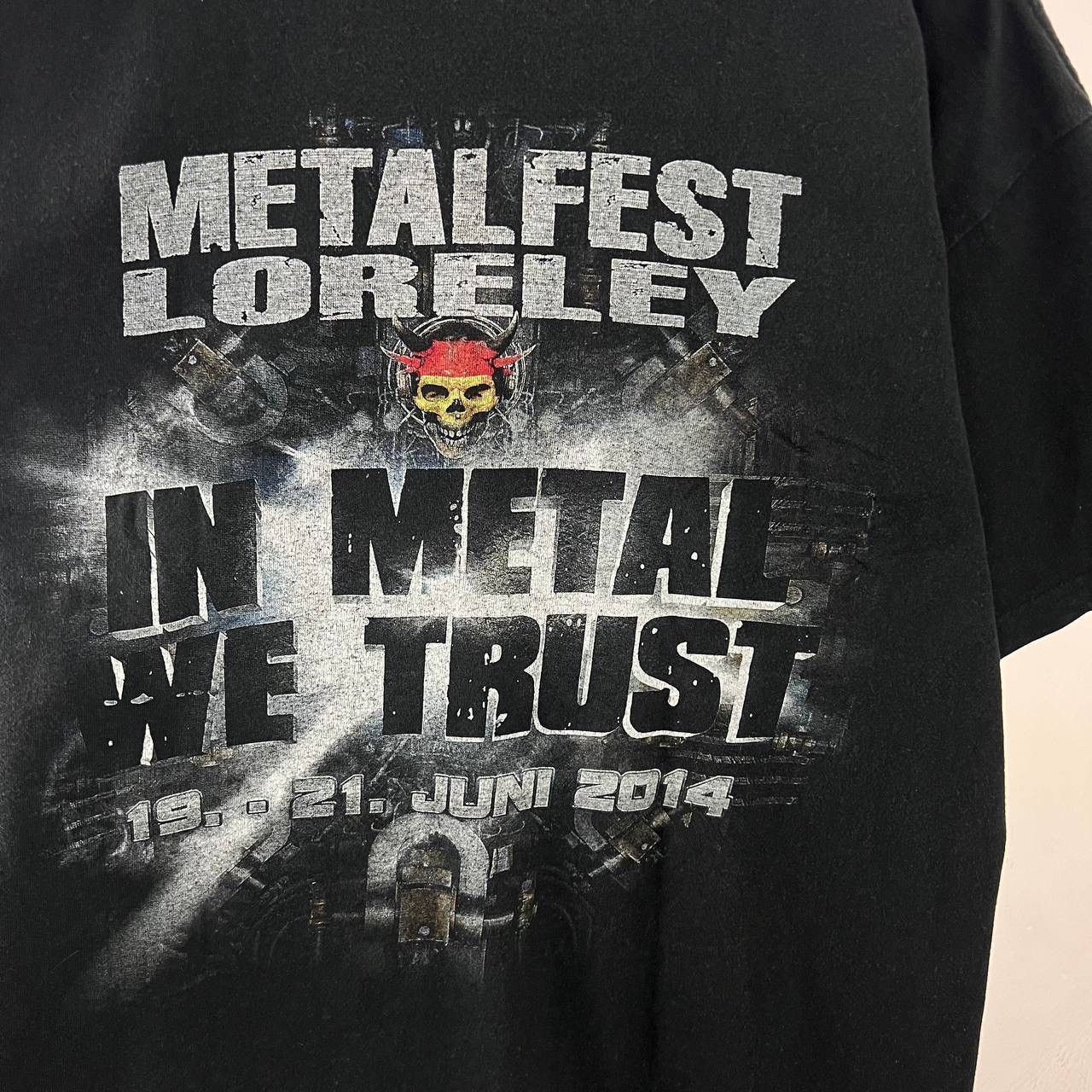 Band Tees Vintage Metalfest Loreley 2014 Rock Band T-Shirt Size US XXL / EU 58 / 5 - 7 Thumbnail