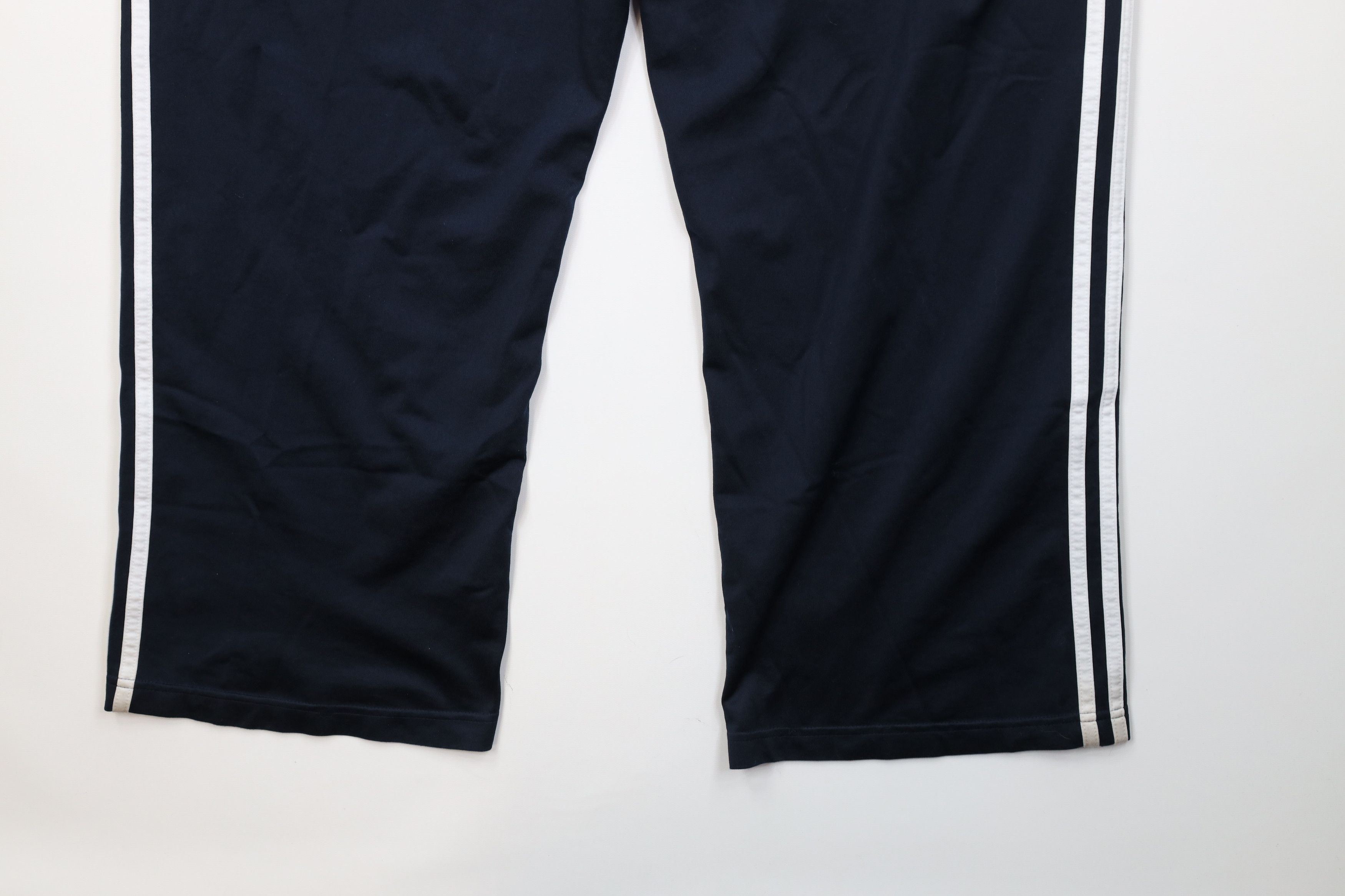 Adidas Vintage Y2K Adidas Wide Leg Sweatpants Pants Navy Blue Size US 36 / EU 52 - 14 Thumbnail