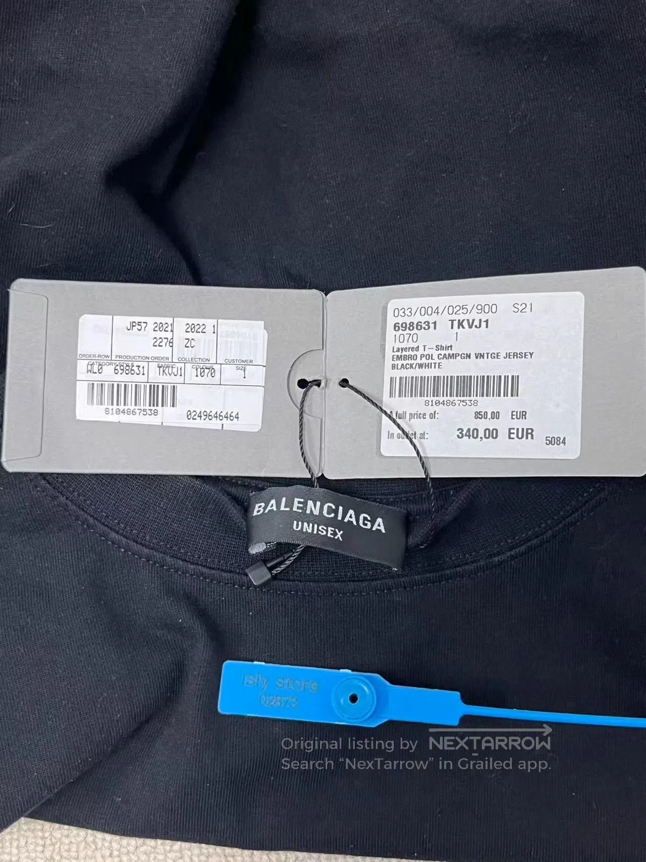 Balenciaga Balenciaga Political Campaign Logo Print Layered Long-Sleev Size US S / EU 44-46 / 1 - 4 Thumbnail