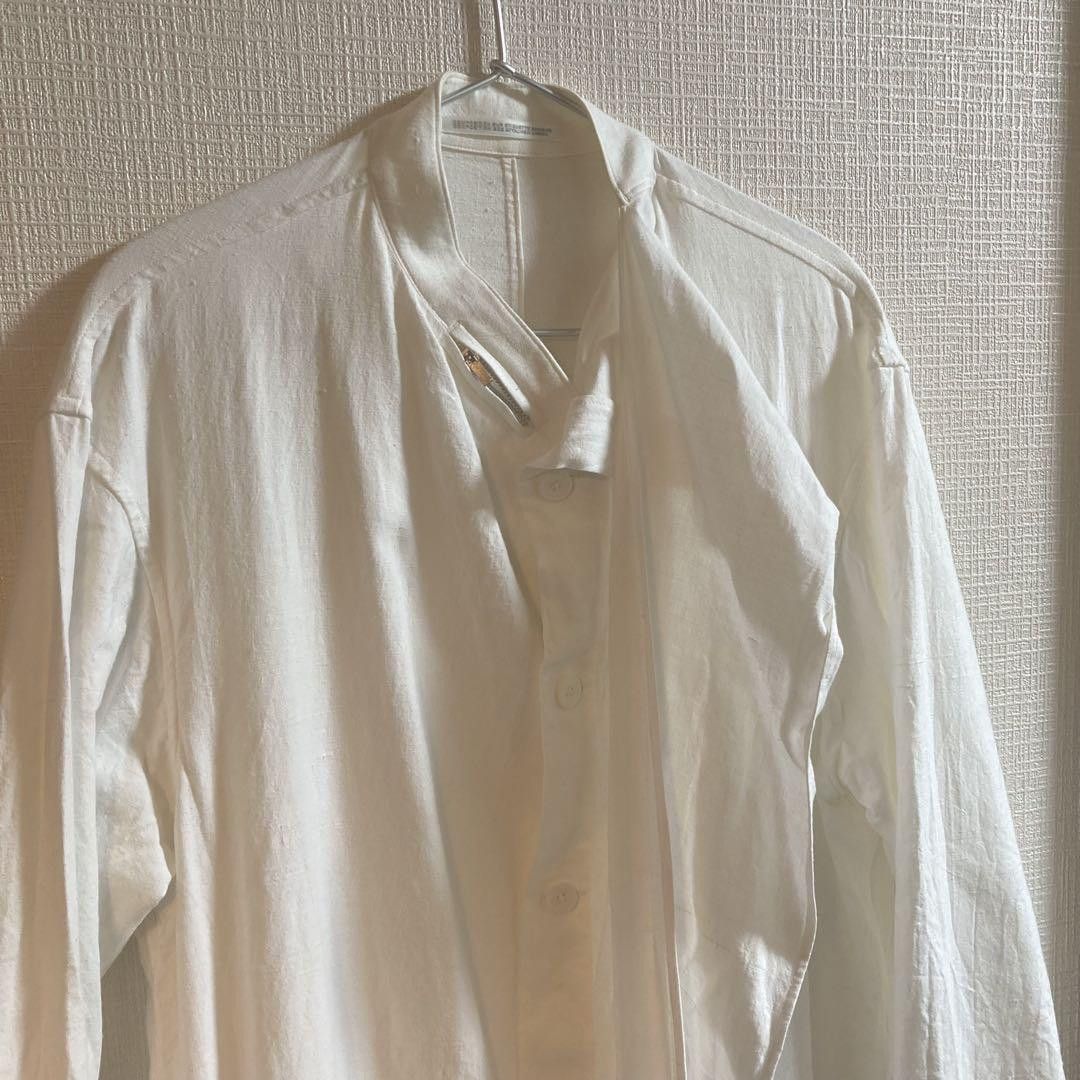 Yohji Yamamoto POUR HOMME 17ss cotton stole slong shirts HD-C02-013 Size US M / EU 48-50 / 2 - 4 Thumbnail