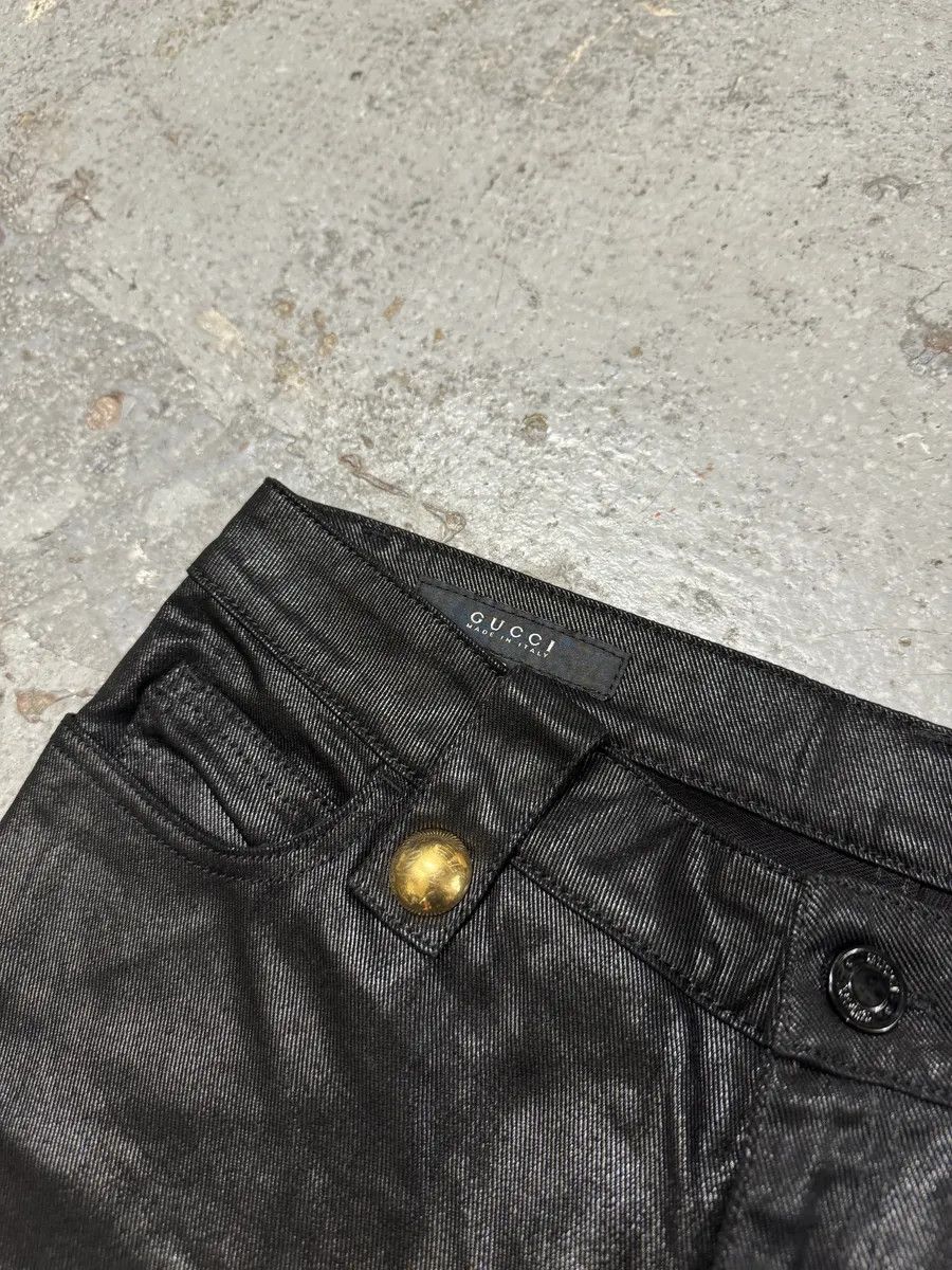 Gucci FW2008 Gucci Black Elegant 2 Zips Pants Size 27" / US 4 / IT 40 - 10 Thumbnail